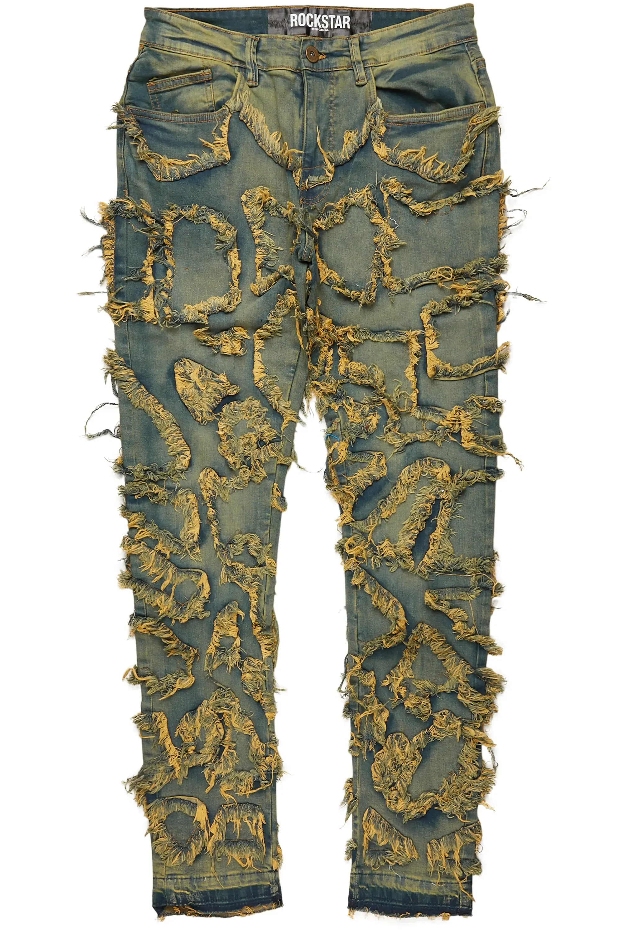 Hakim Tint Patchwork Skinny Fit Jean sold by Rockstar Original product image thumbnail 2