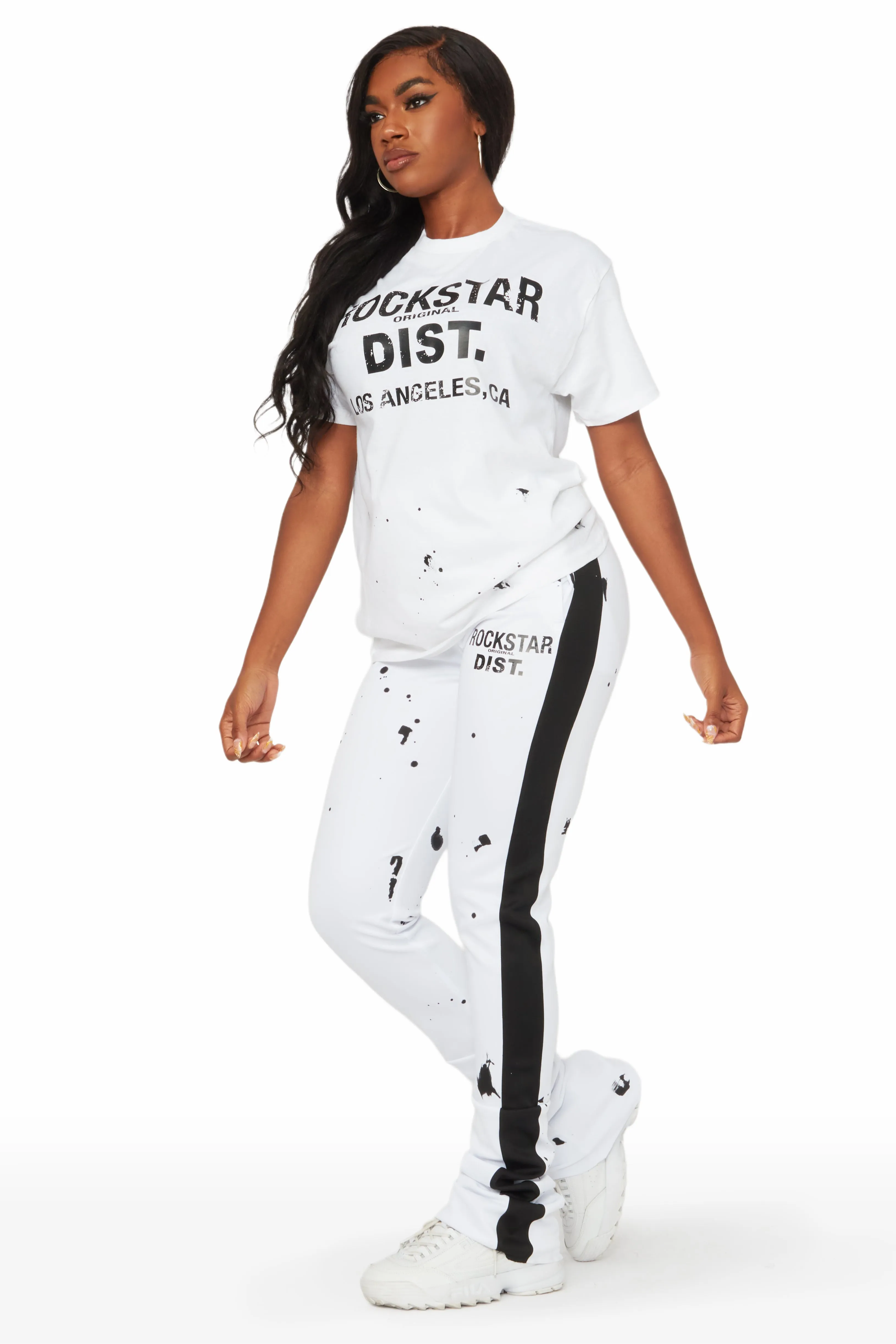 Bump It Up White/Black Super Stacked Trackset sold by Rockstar Original product image thumbnail 4