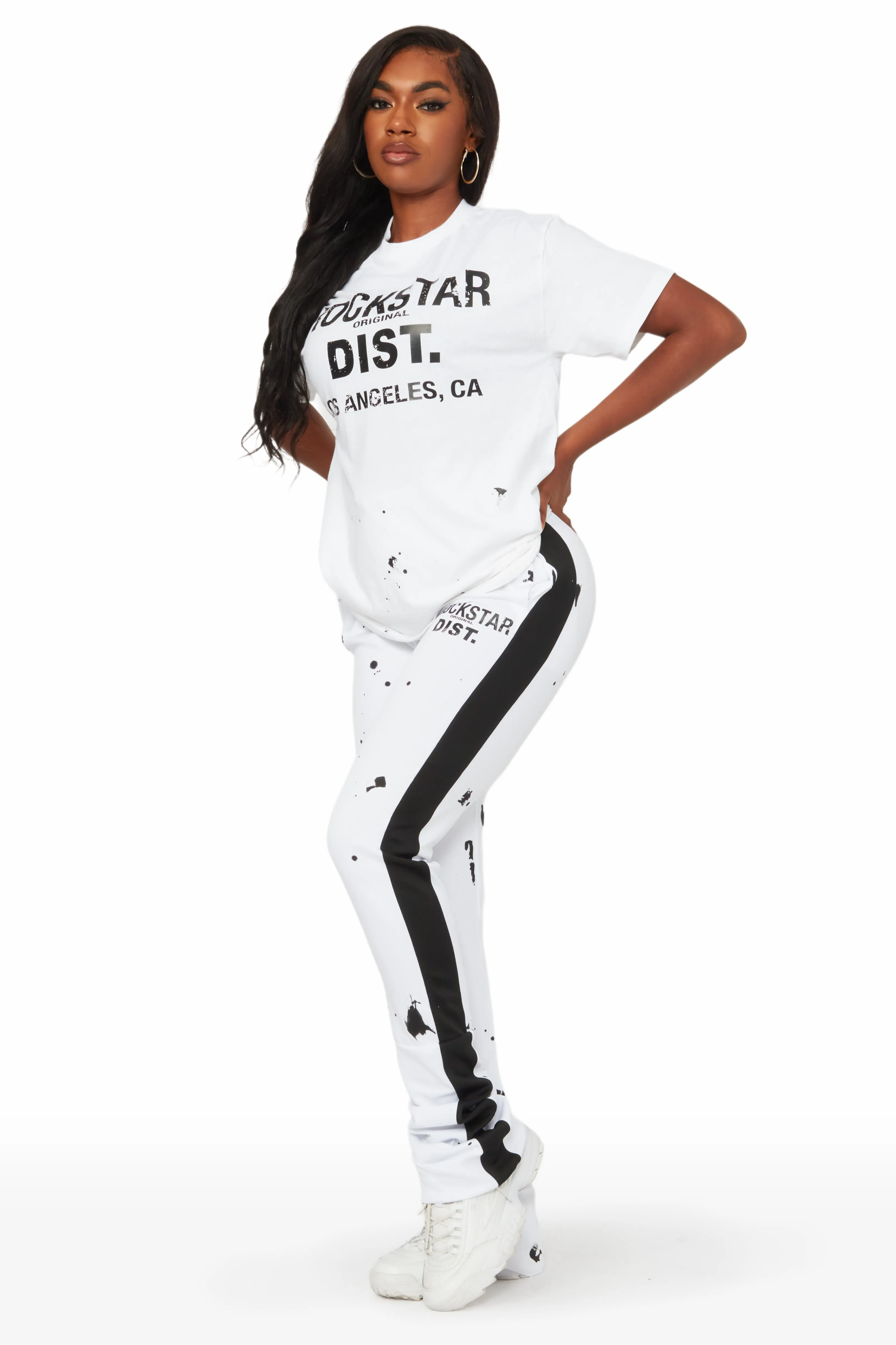 Bump It Up White/Black Super Stacked Trackset sold by Rockstar Original product image thumbnail 3