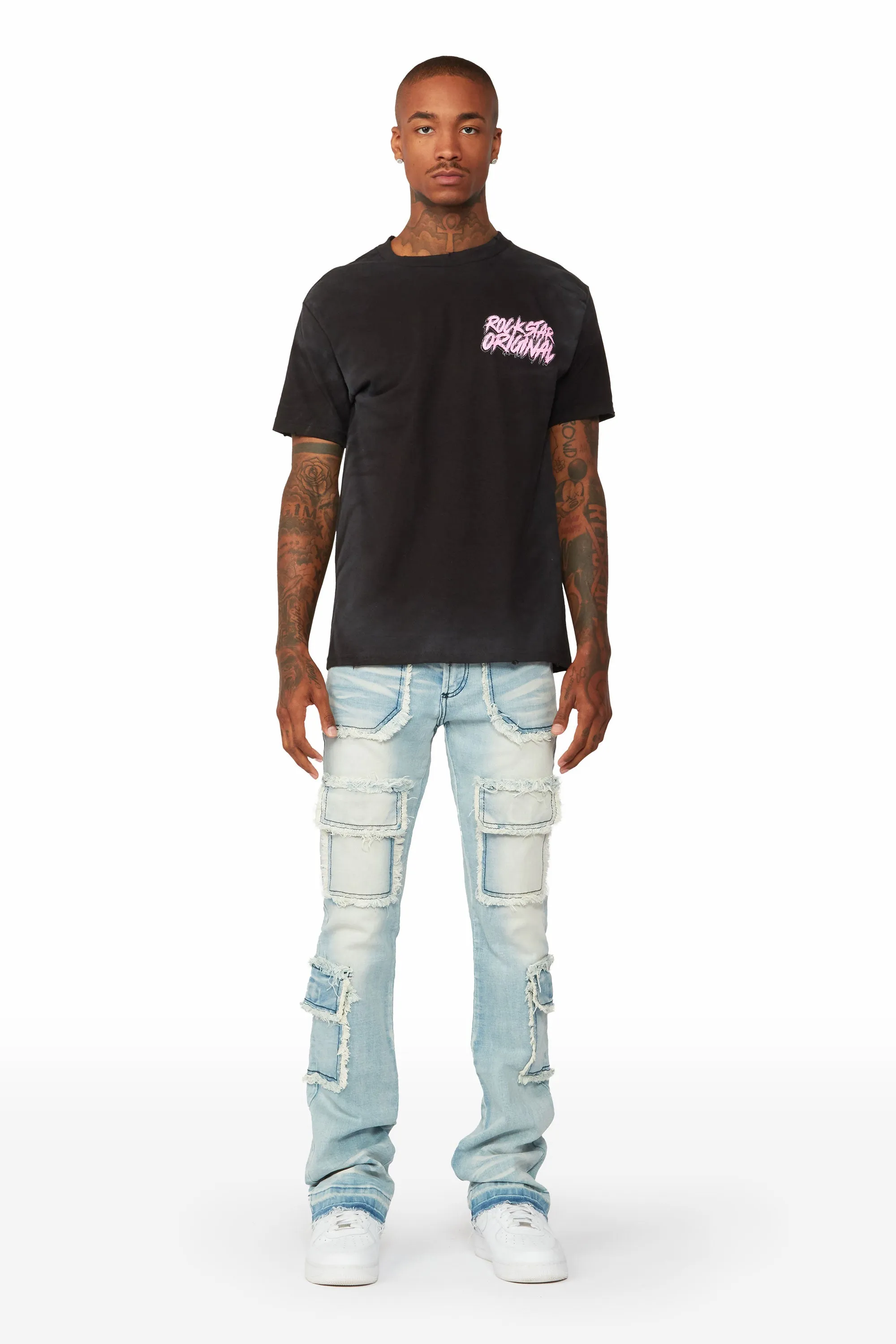 Dastard Black Graphic T-Shirt sold by Rockstar Original product image thumbnail 3