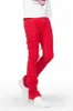 Conrad Red Stacked Flare Jean sold by Rockstar Original