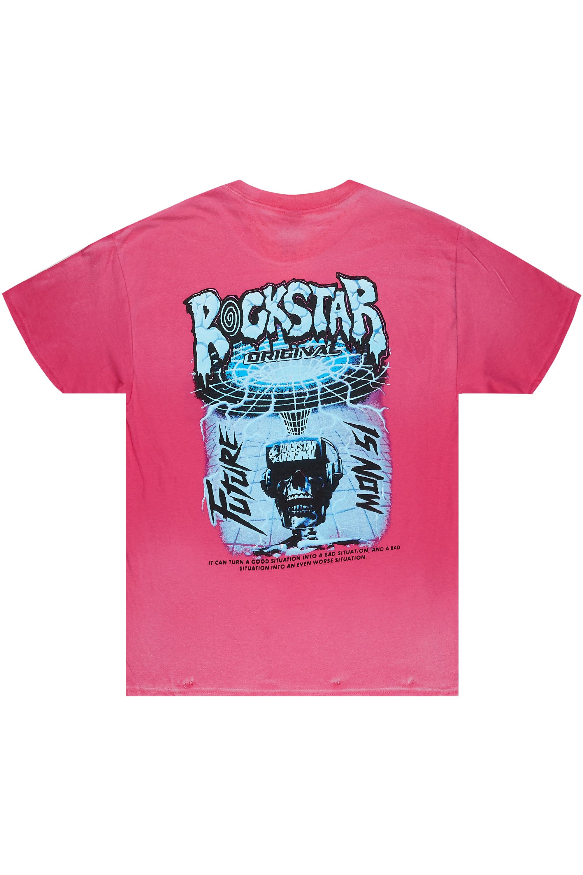 Gorka Pink Graphic T-Shirt sold by Rockstar Original product image thumbnail 2