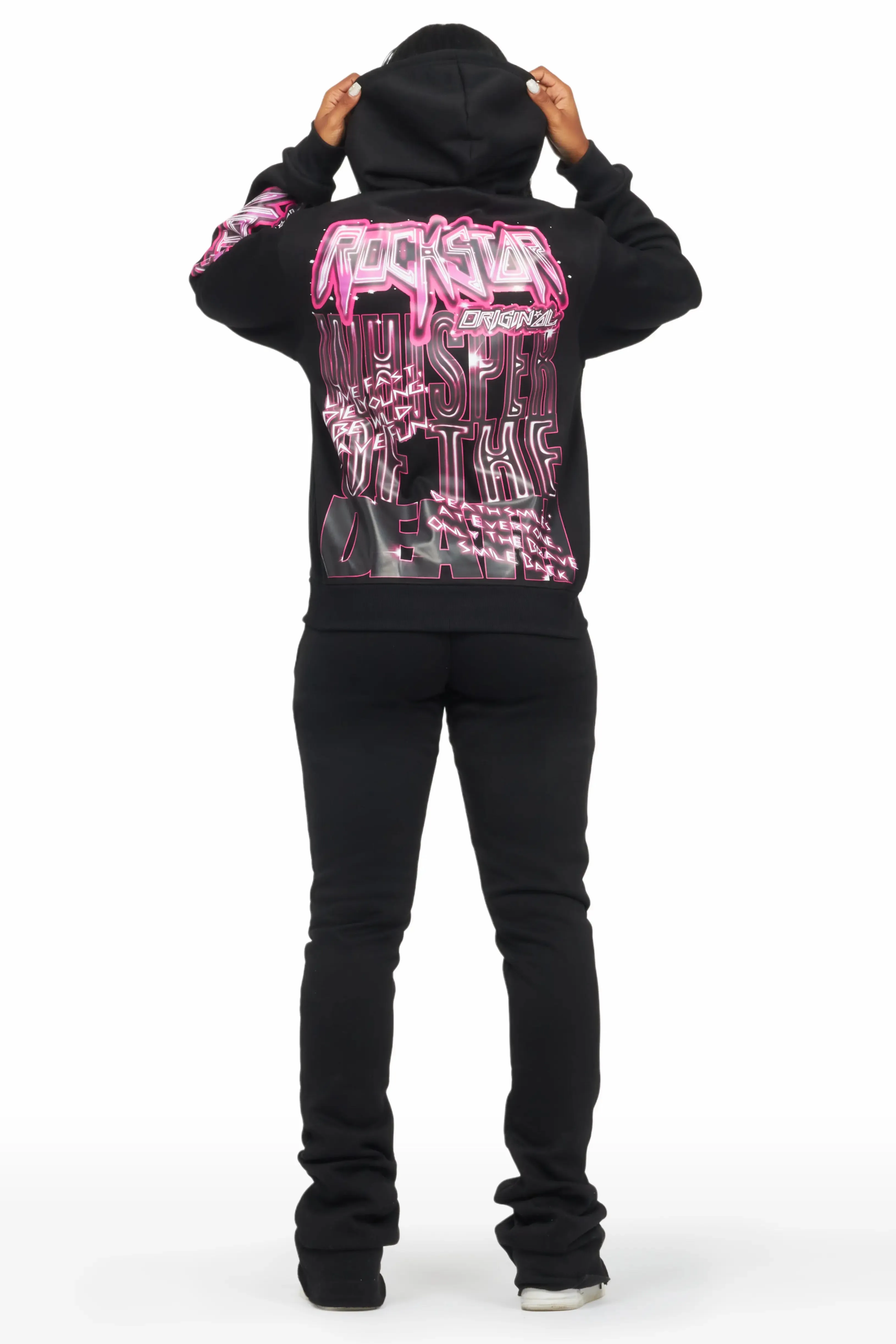 Neyeli Black Super Stacked Trackset sold by Rockstar Original product image thumbnail 2