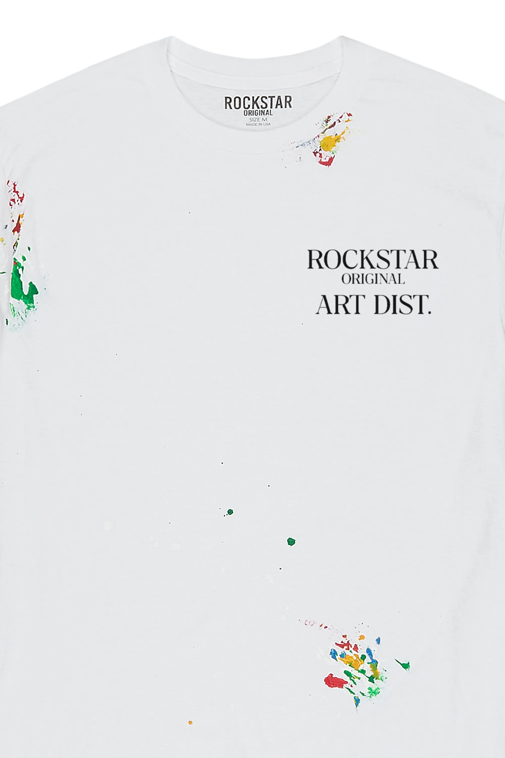 Palmer White Graphic T-Shirt sold by Rockstar Original product image thumbnail 2