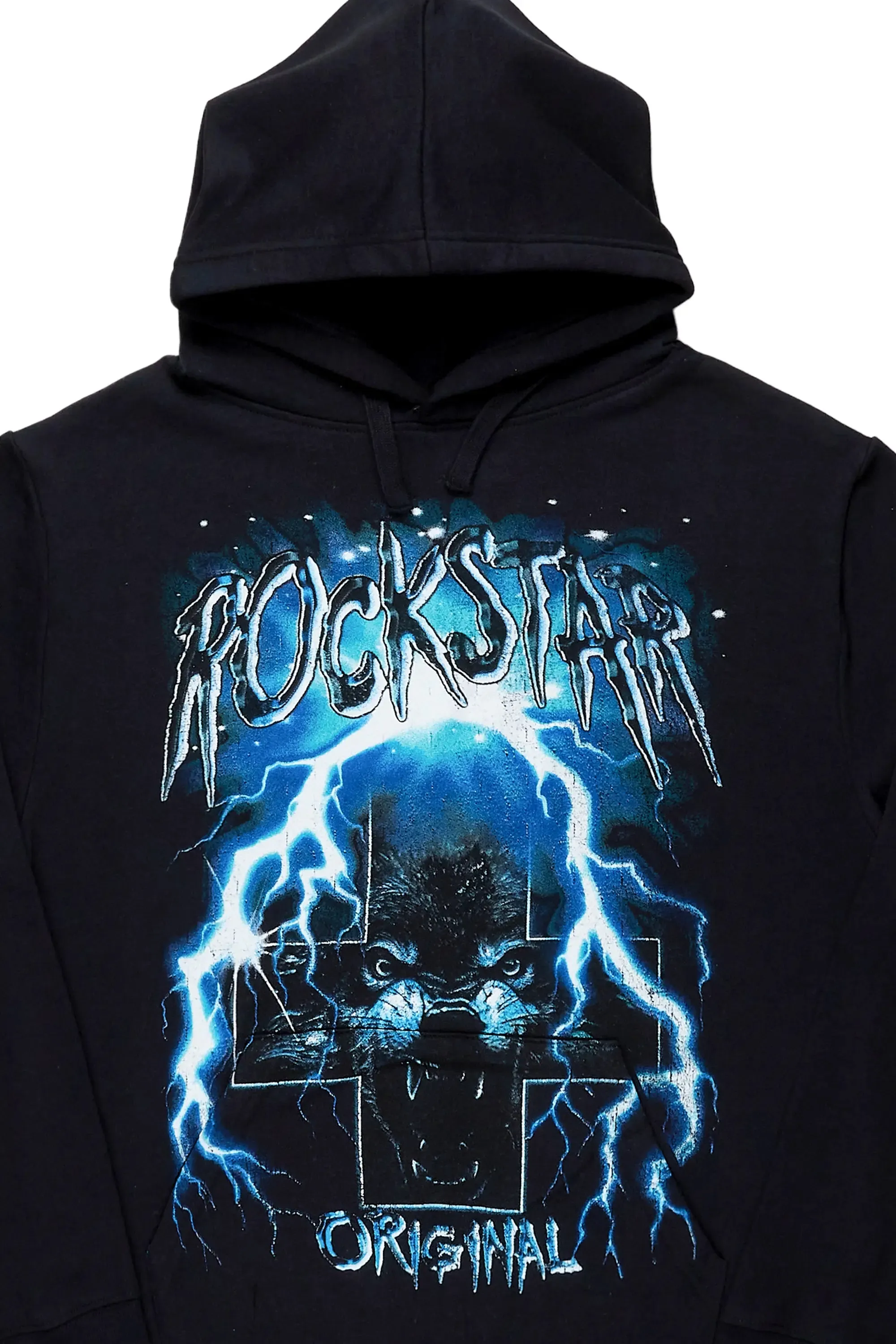 Bolk Black Graphic Hoodie sold by Rockstar Original product image thumbnail 3
