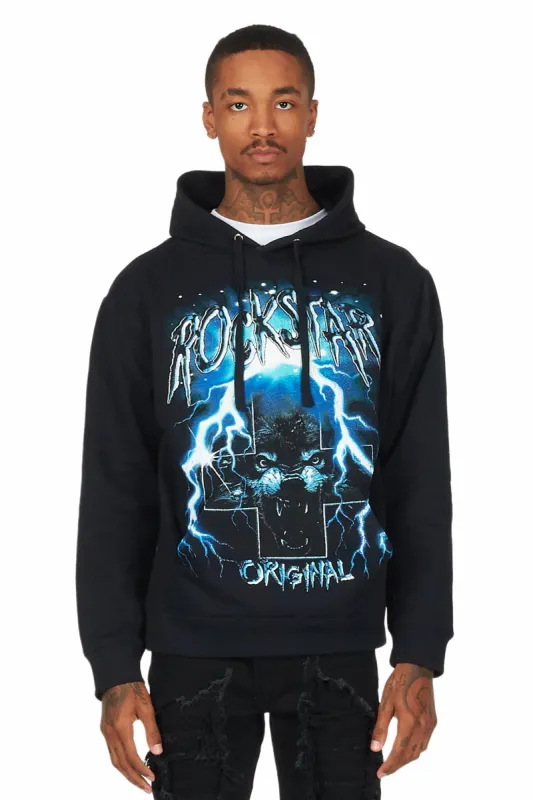 Bolk Black Graphic Hoodie sold by Rockstar Original