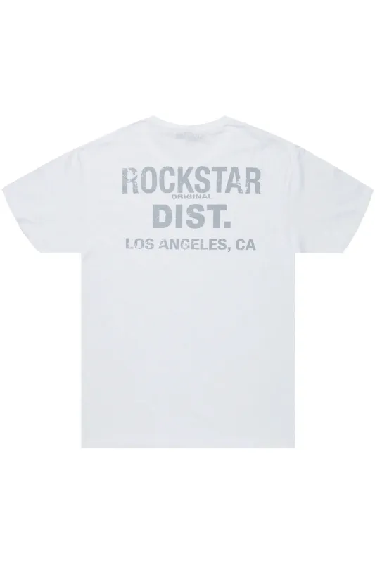 Lake White/Grey Graphic T-Shirt sold by Rockstar Original