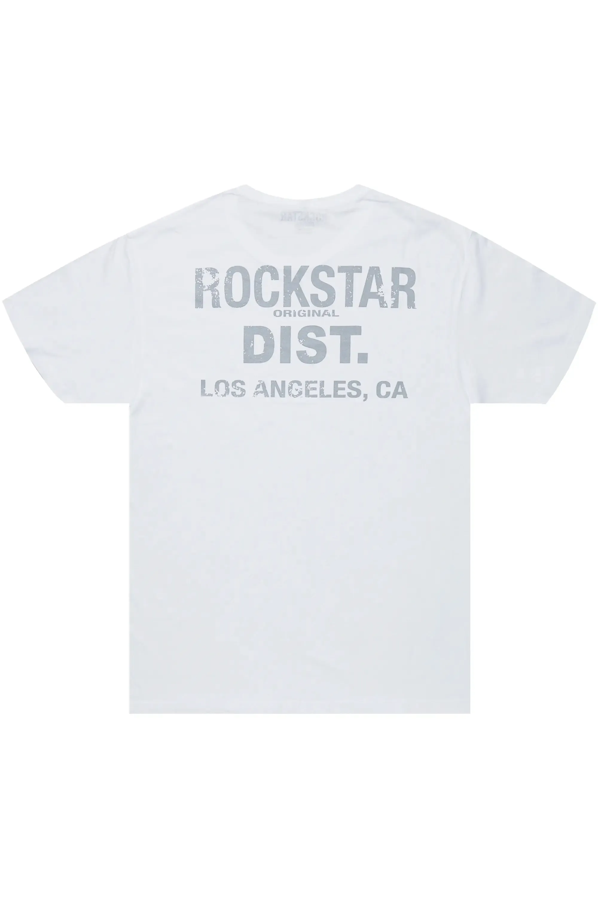 Lake White/Grey Graphic T-Shirt sold by Rockstar Original