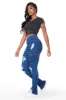 Pippen Dark Wash Cargo Super Stacked Jean sold by Rockstar Original