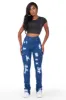 Pippen Dark Wash Cargo Super Stacked Jean sold by Rockstar Original