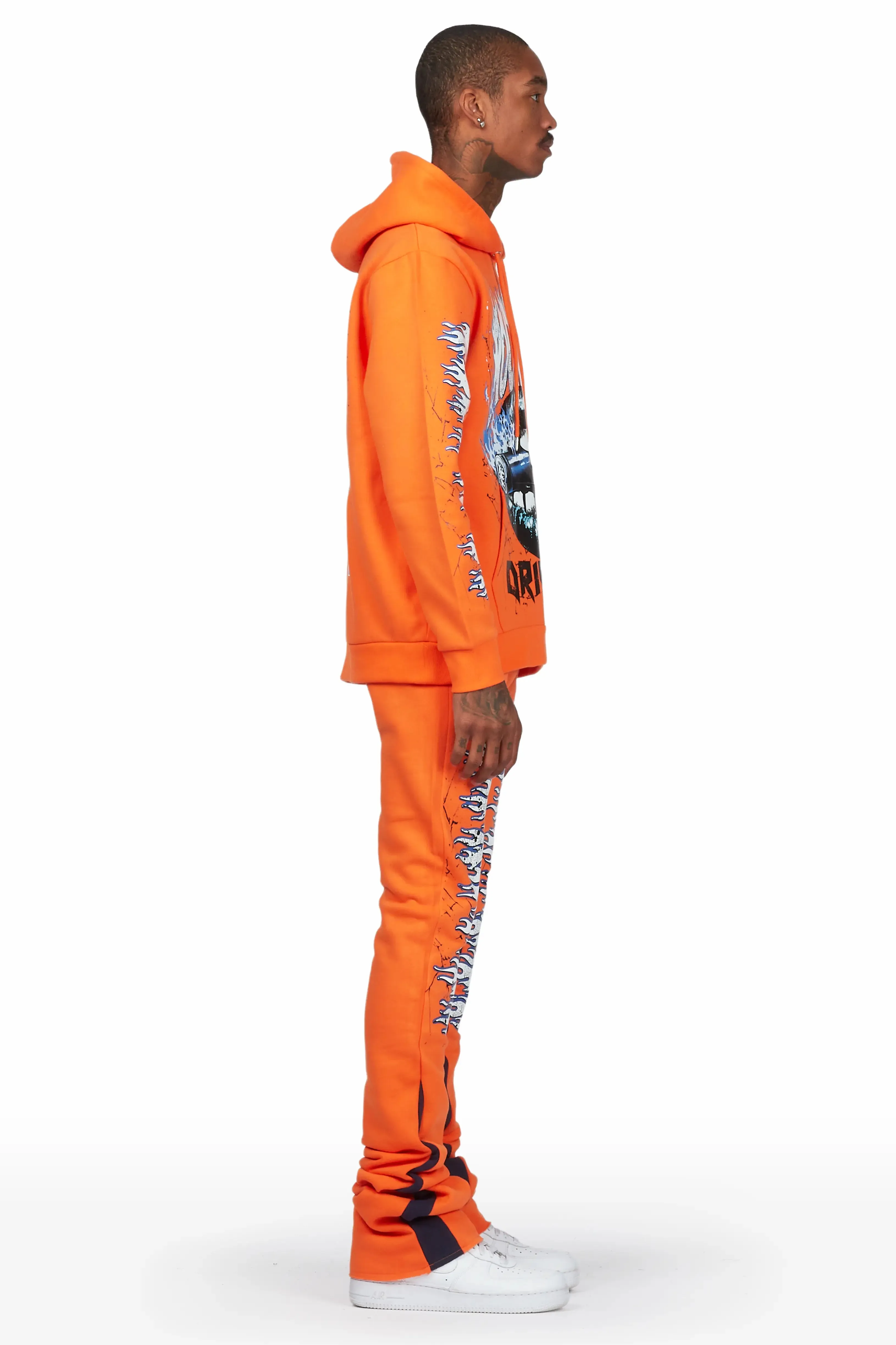 Jaxx Orange Super Stacked Flared Track Set sold by Rockstar Original product image thumbnail 3