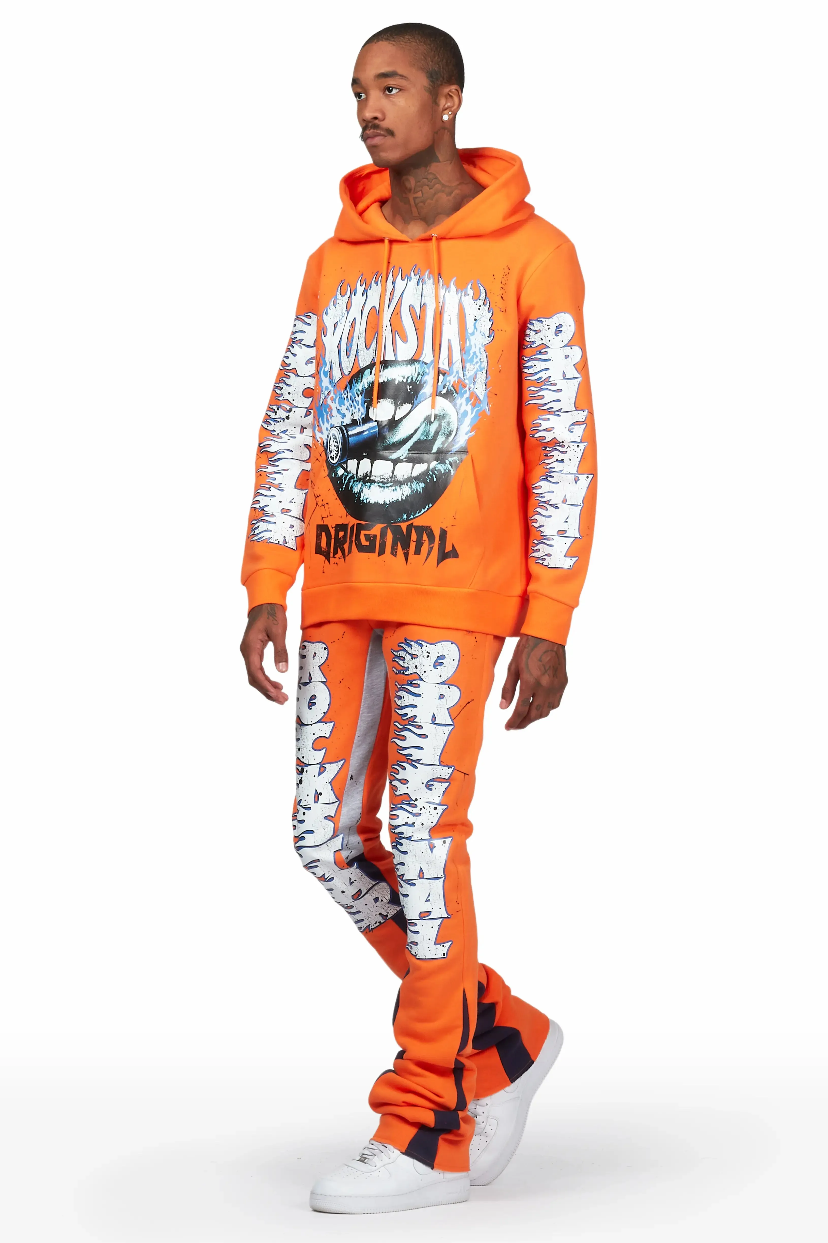 Jaxx Orange Super Stacked Flared Track Set sold by Rockstar Original product image thumbnail 2
