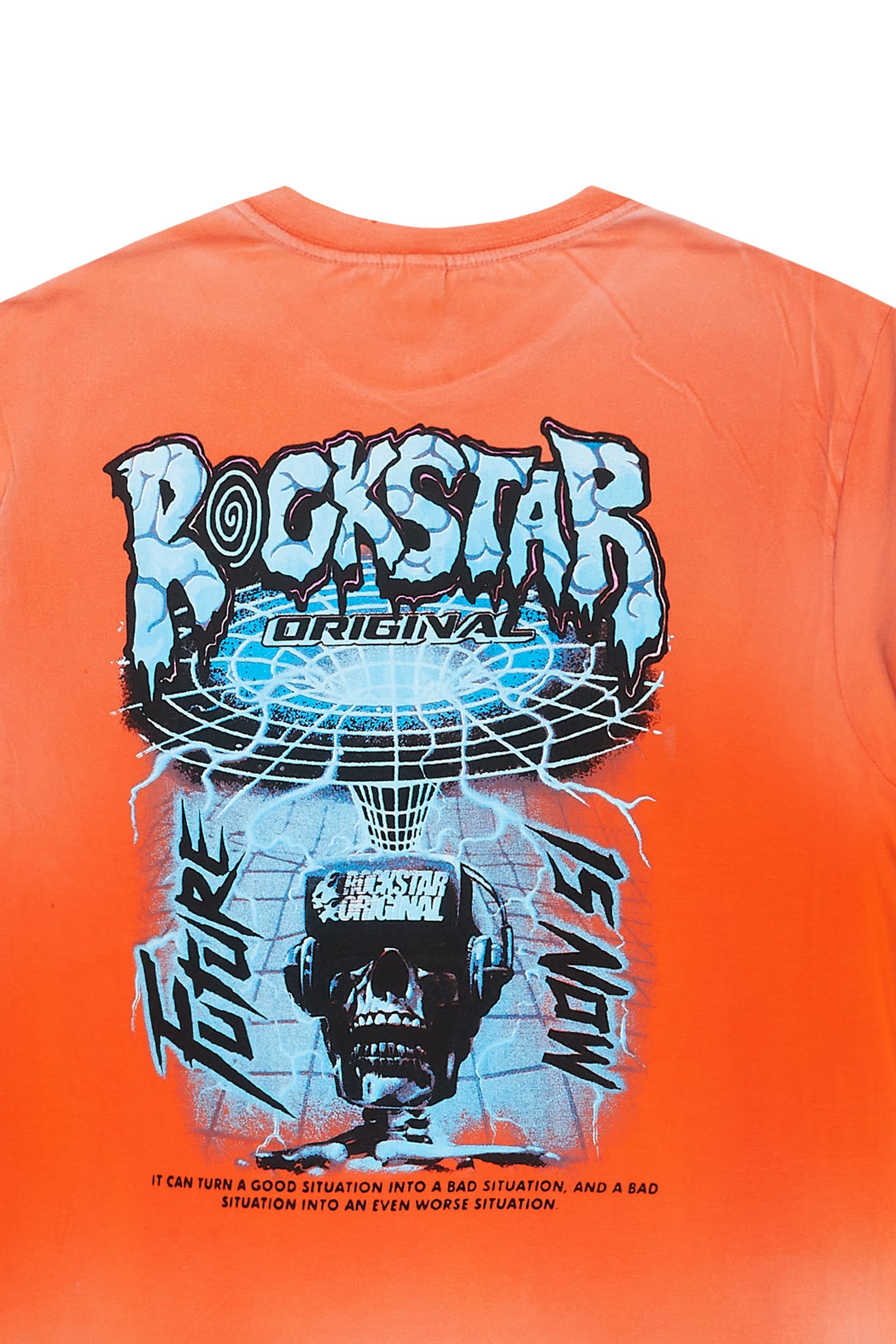 Gorka Orange Graphic T-Shirt sold by Rockstar Original product image thumbnail 3