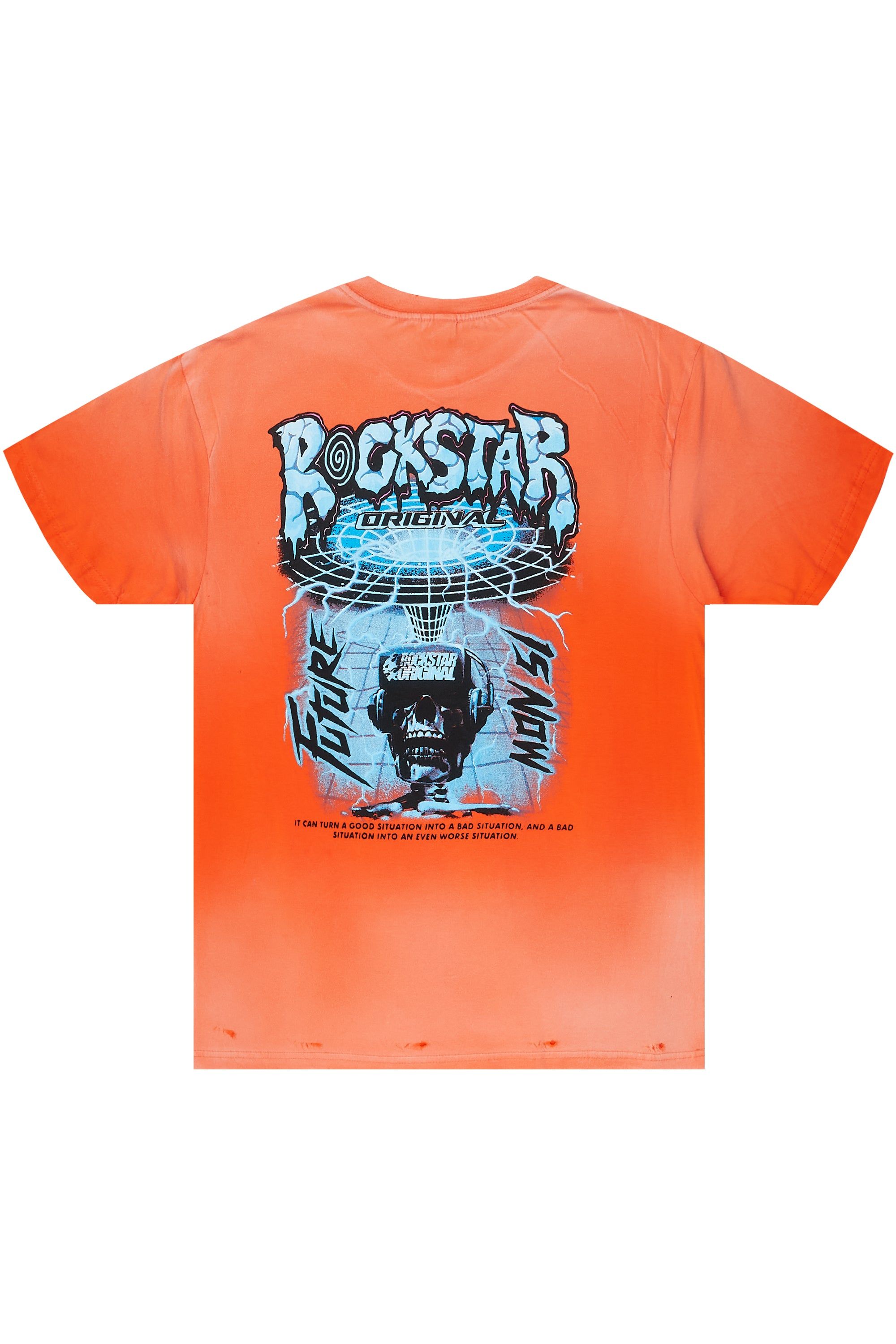Gorka Orange Graphic T-Shirt sold by Rockstar Original product image thumbnail 2
