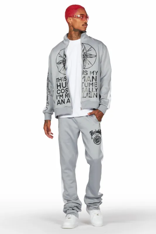 Alien Grey Tricot Super Stacked Track Set sold by Rockstar Original