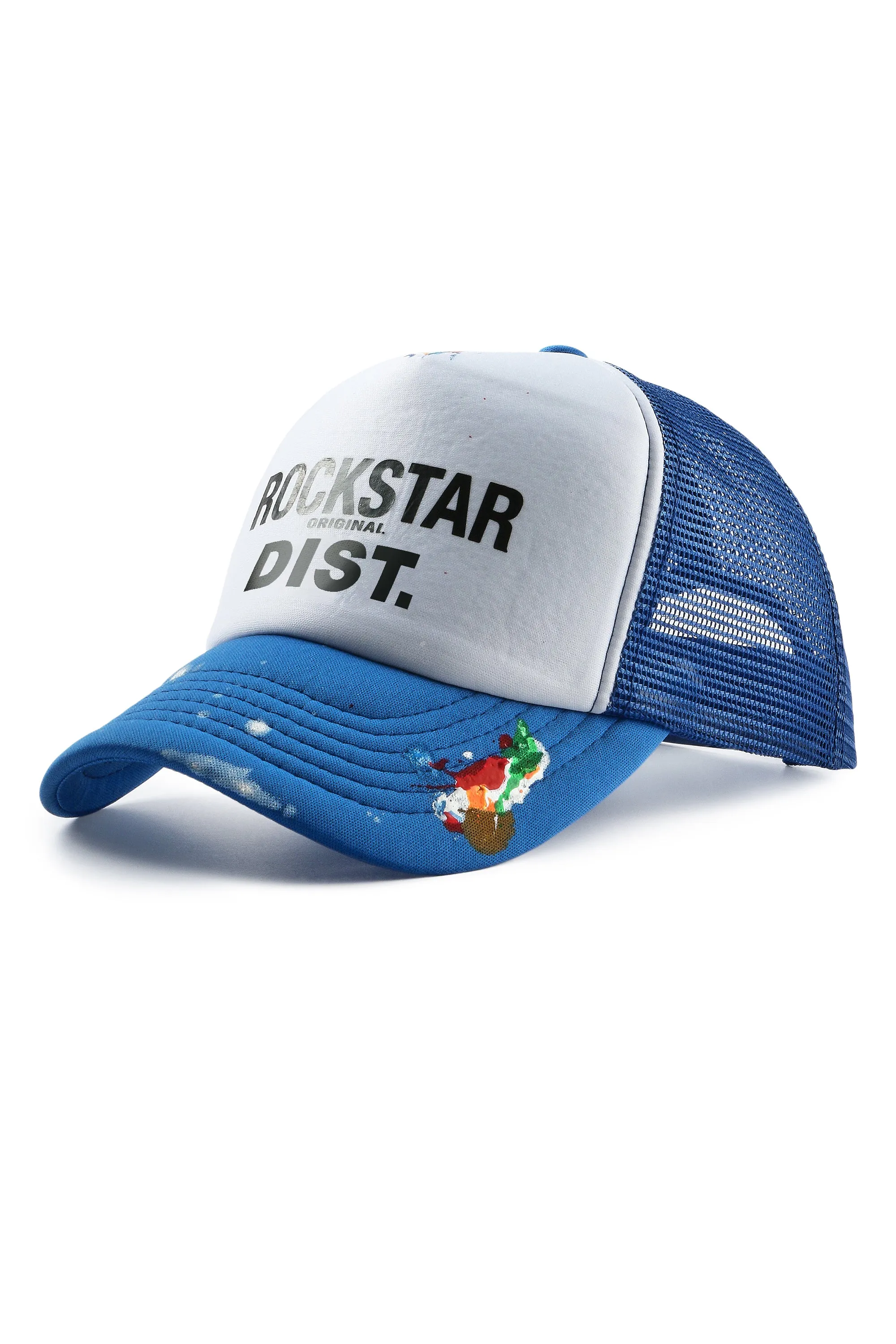Neptune Neon Blue Trucker Hat sold by Rockstar Original product image thumbnail 2