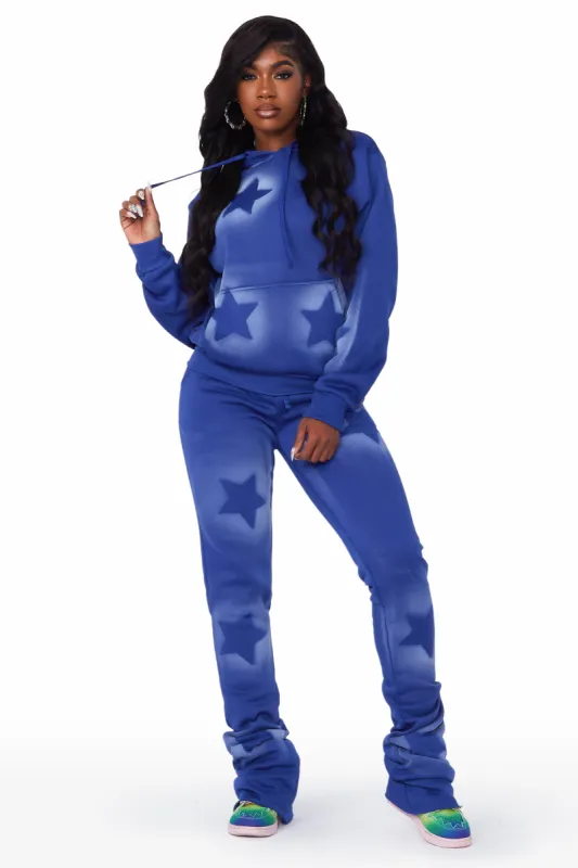 Sophie Royal Blue Super Stacked Trackset sold by Rockstar Original