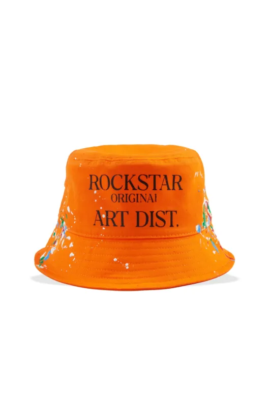 Neppy Orange Bucket Hat sold by Rockstar Original