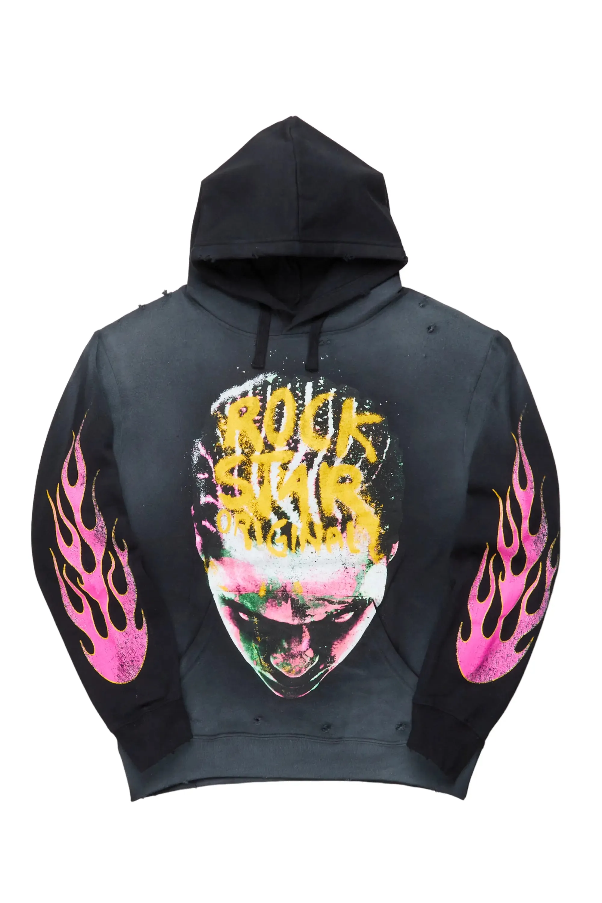 Rafe Black Graphic Hoodie sold by Rockstar Original product image thumbnail 2