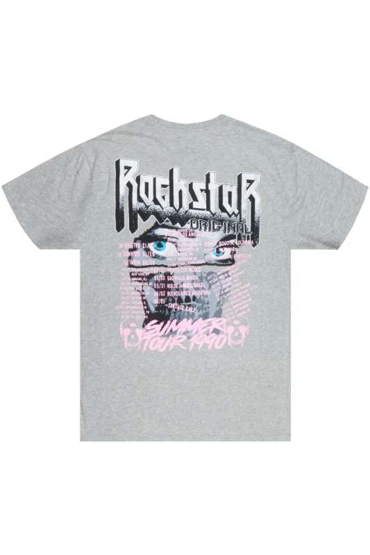 Dastard Grey Graphic T-Shirt sold by Rockstar Original