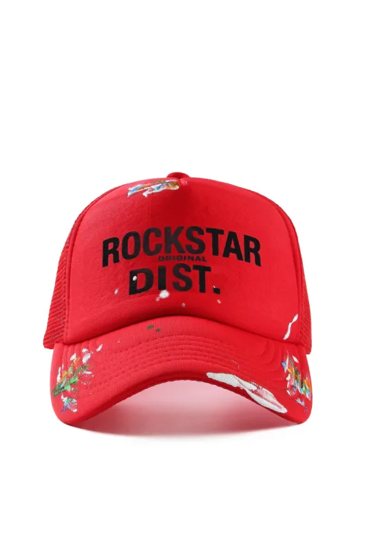 Neptune Red/Black Trucker Hat sold by Rockstar Original
