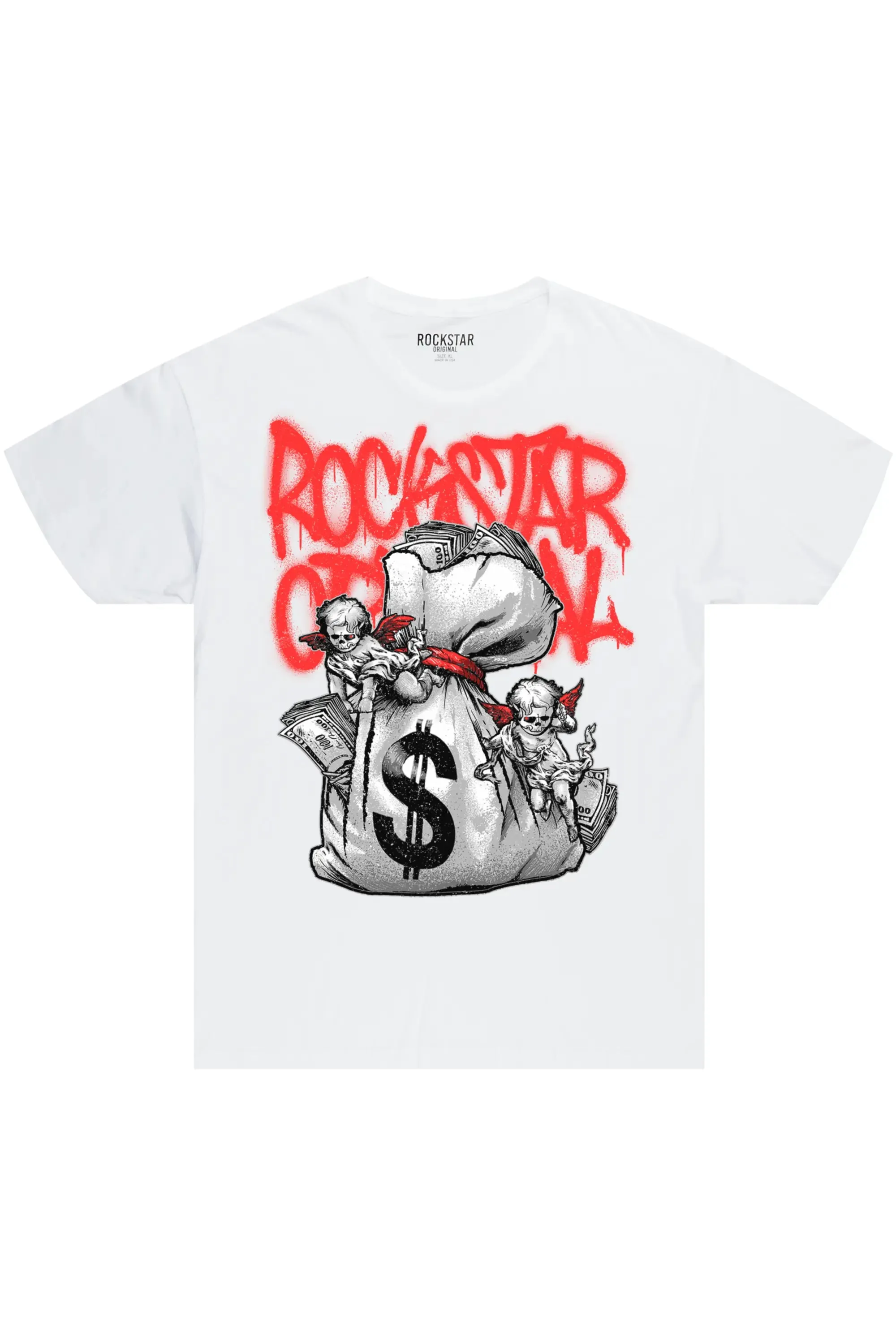 Deijah White Oversized T-Shirt sold by Rockstar Original