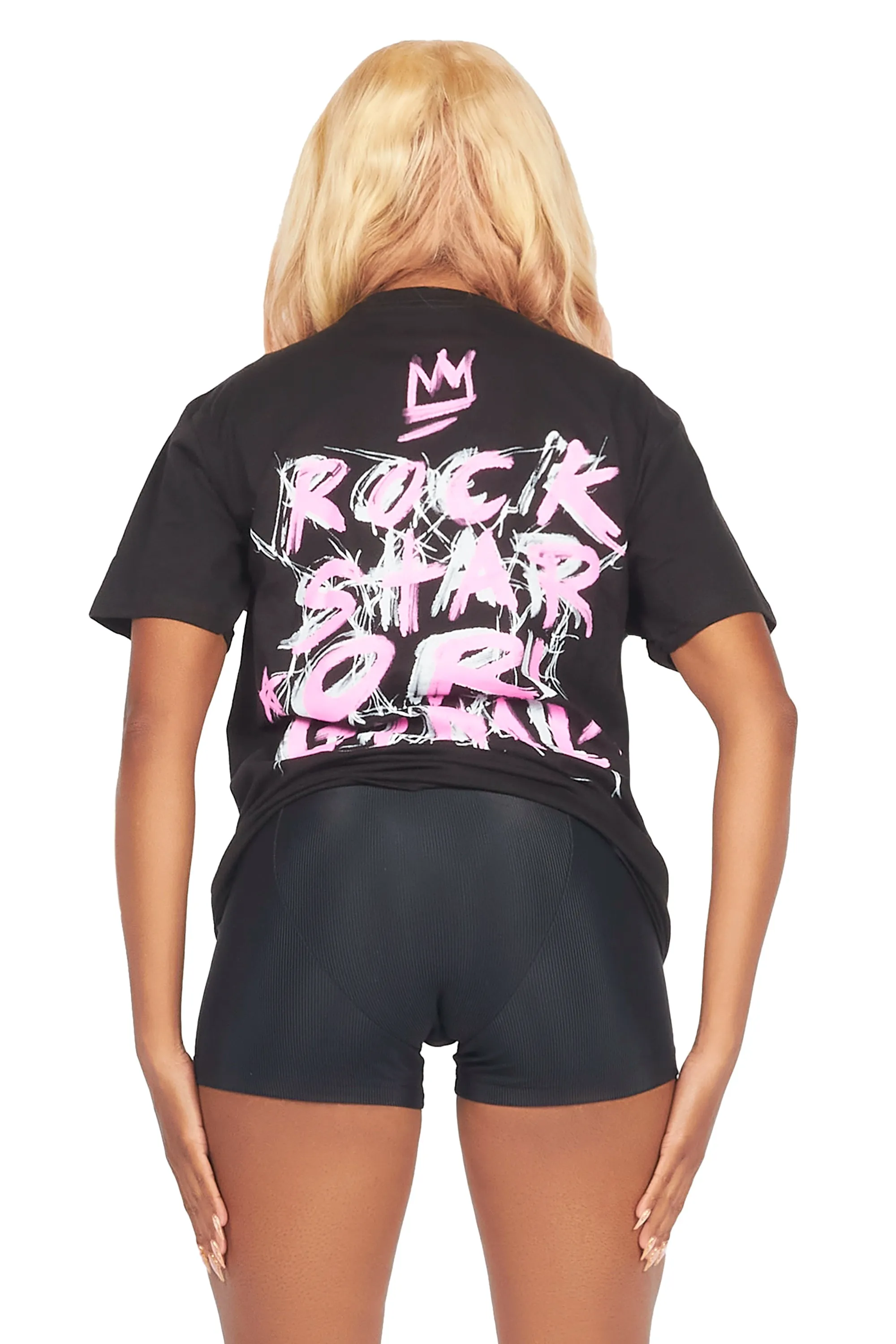 Kaysonti Black Oversized T-Shirt sold by Rockstar Original product image thumbnail 3