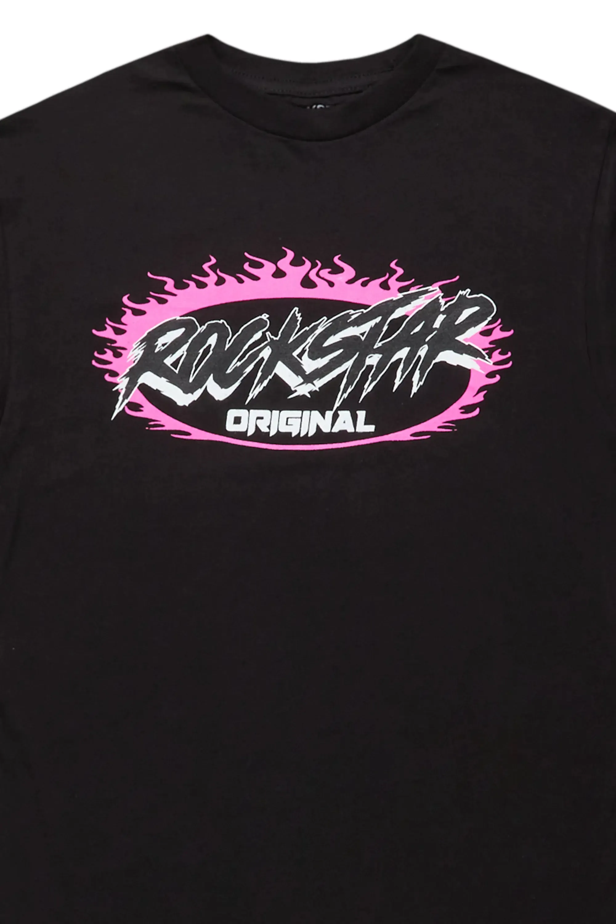 Draven Black Graphic T-Shirt sold by Rockstar Original product image thumbnail 3