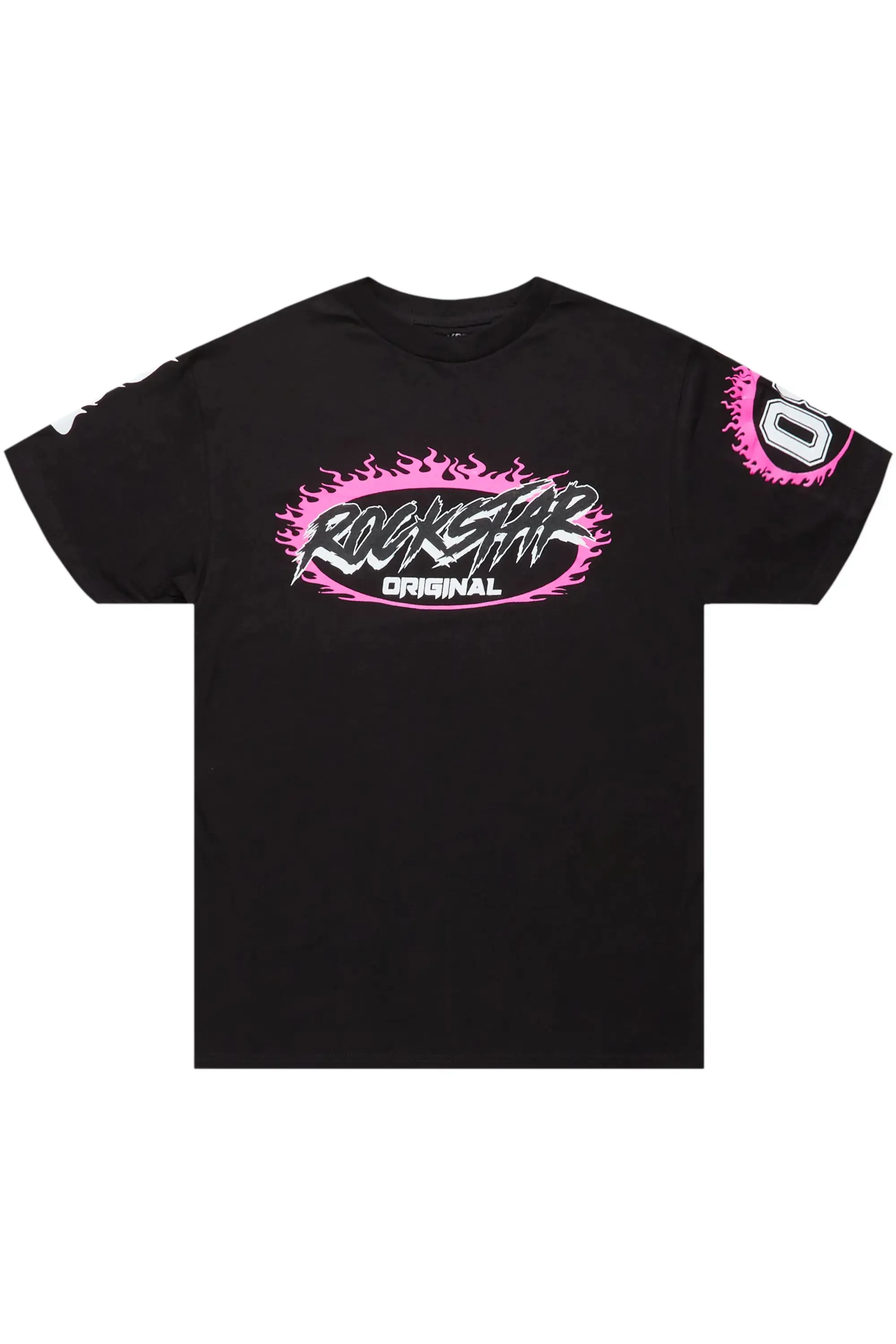 Draven Black Graphic T-Shirt sold by Rockstar Original product image thumbnail 2