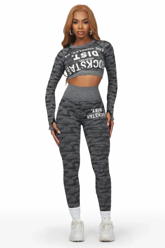Sanaii Grey Camo Active Set sold by Rockstar Original