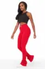 Khadeeja Red Super Stacked Jean sold by Rockstar Original