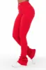 Khadeeja Red Super Stacked Jean sold by Rockstar Original
