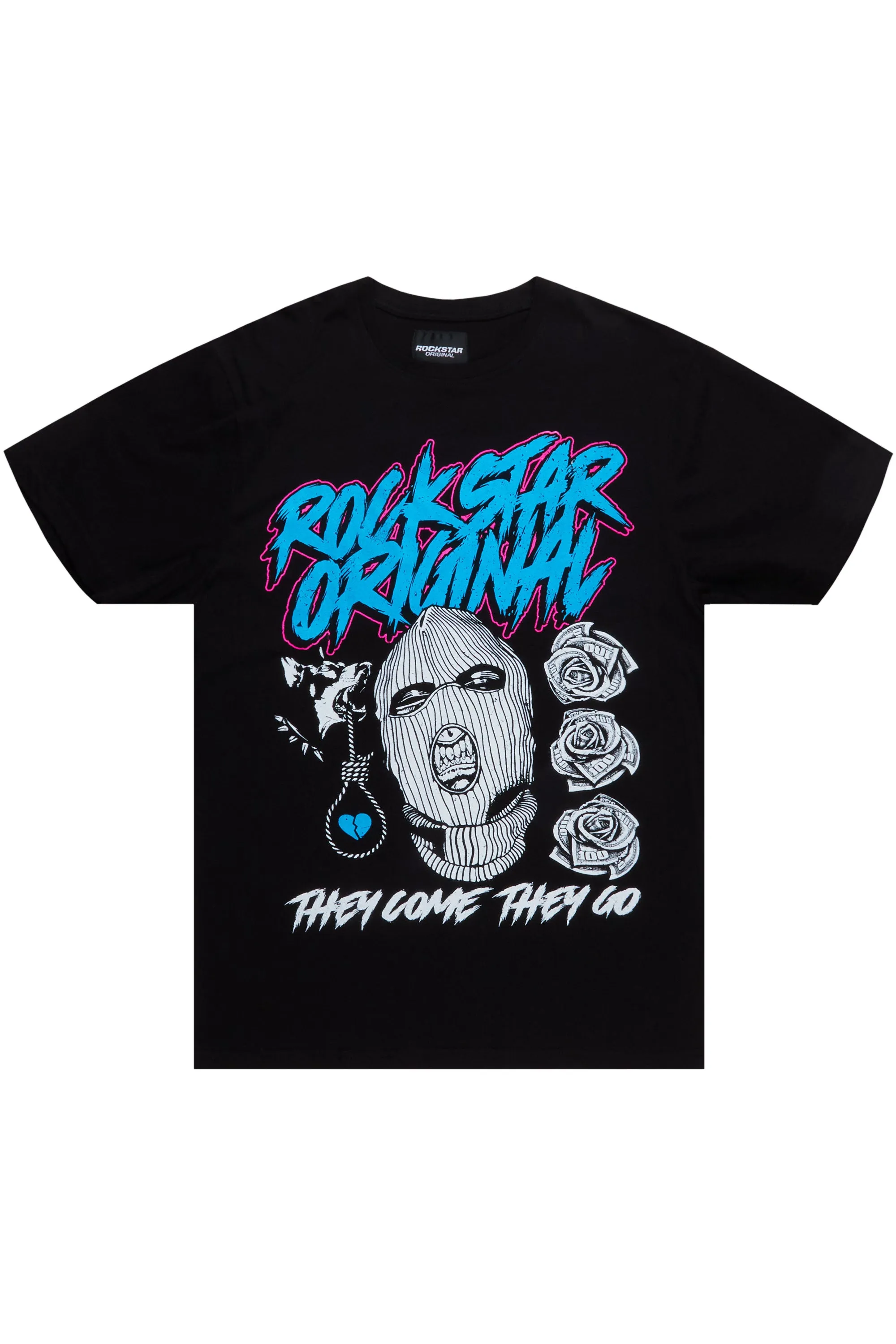 Clava Black Graphic T-Shirt sold by Rockstar Original