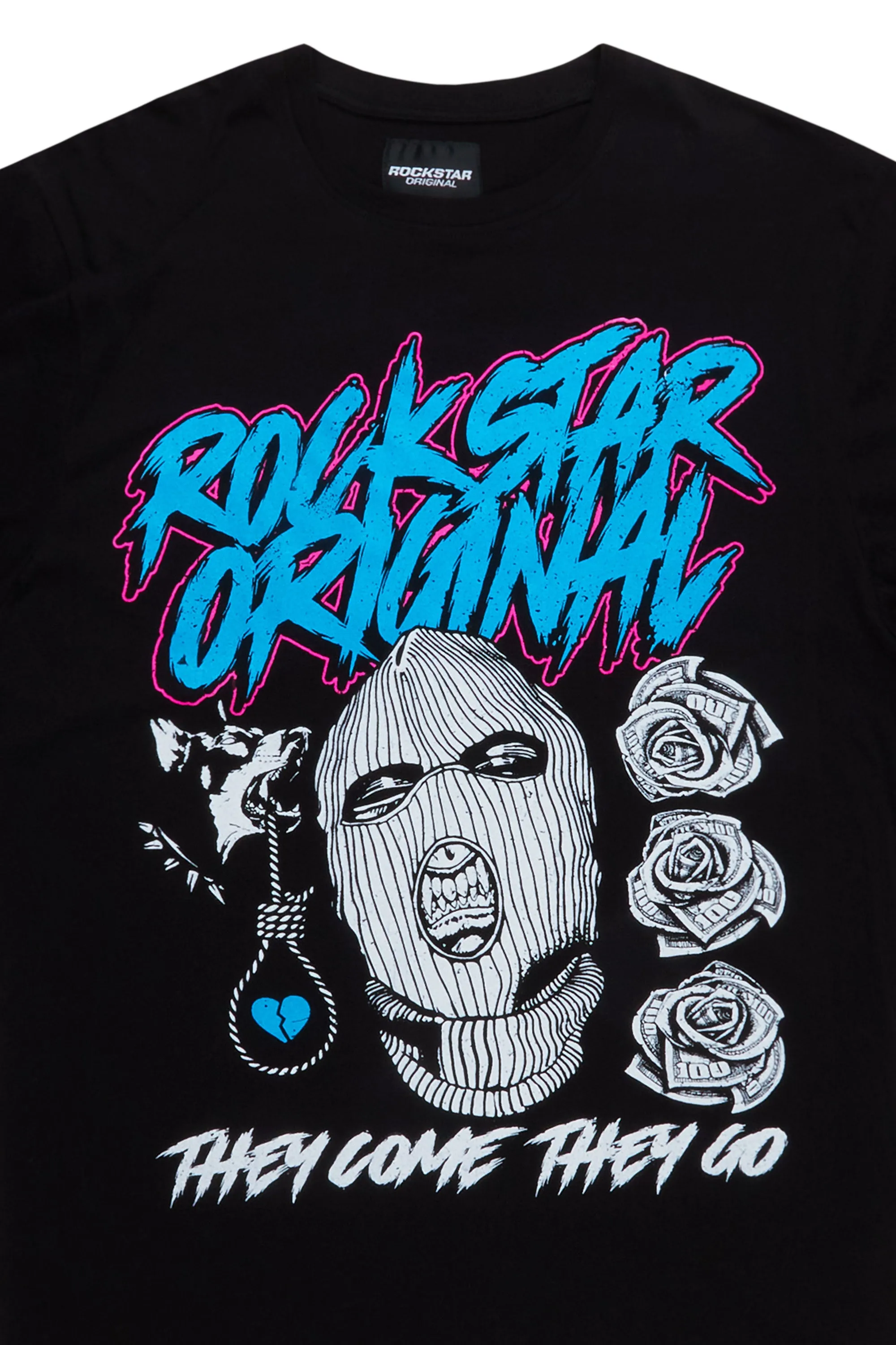 Clava Black Graphic T-Shirt sold by Rockstar Original product image thumbnail 2