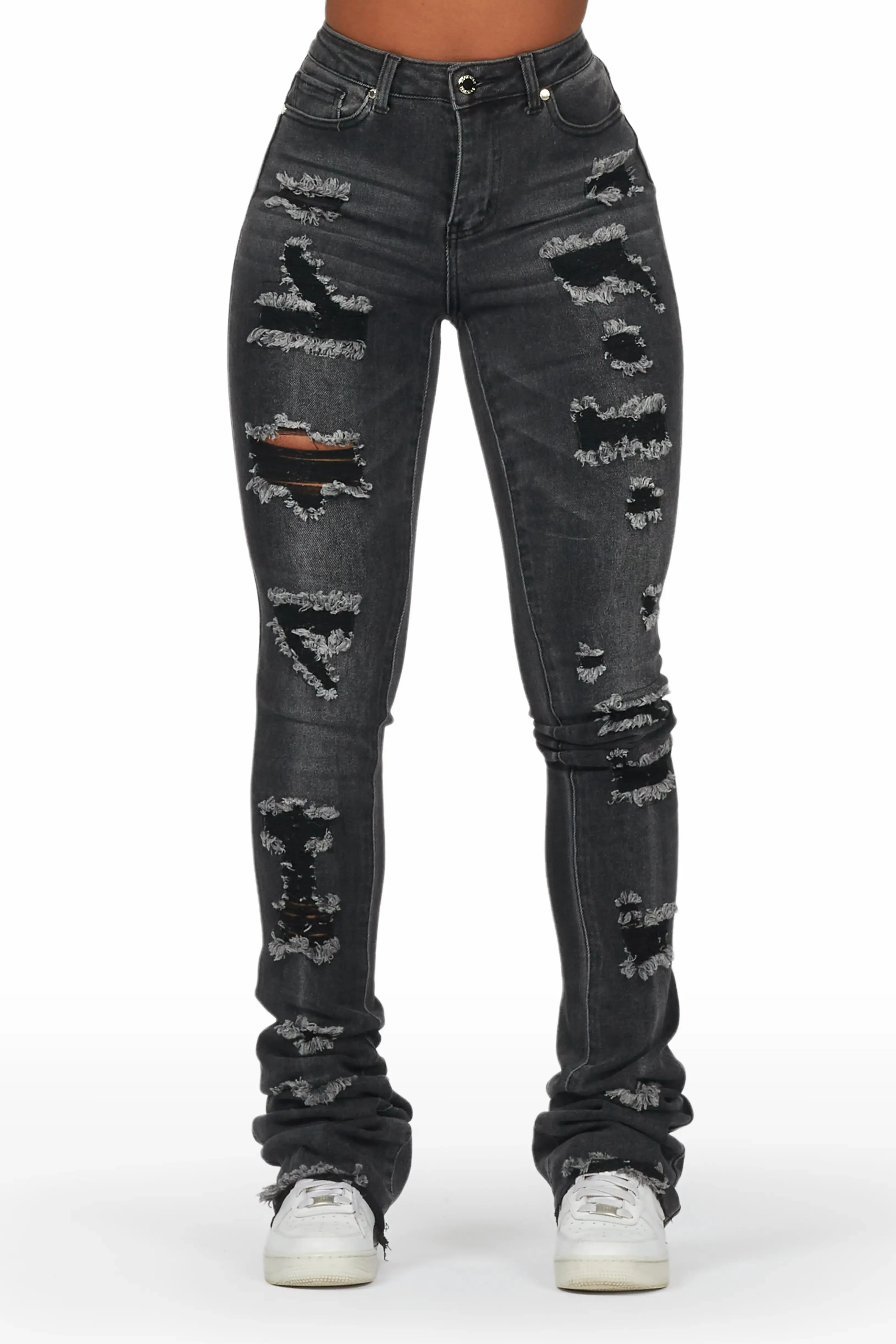 Remy Black Super Stacked Jean sold by Rockstar Original