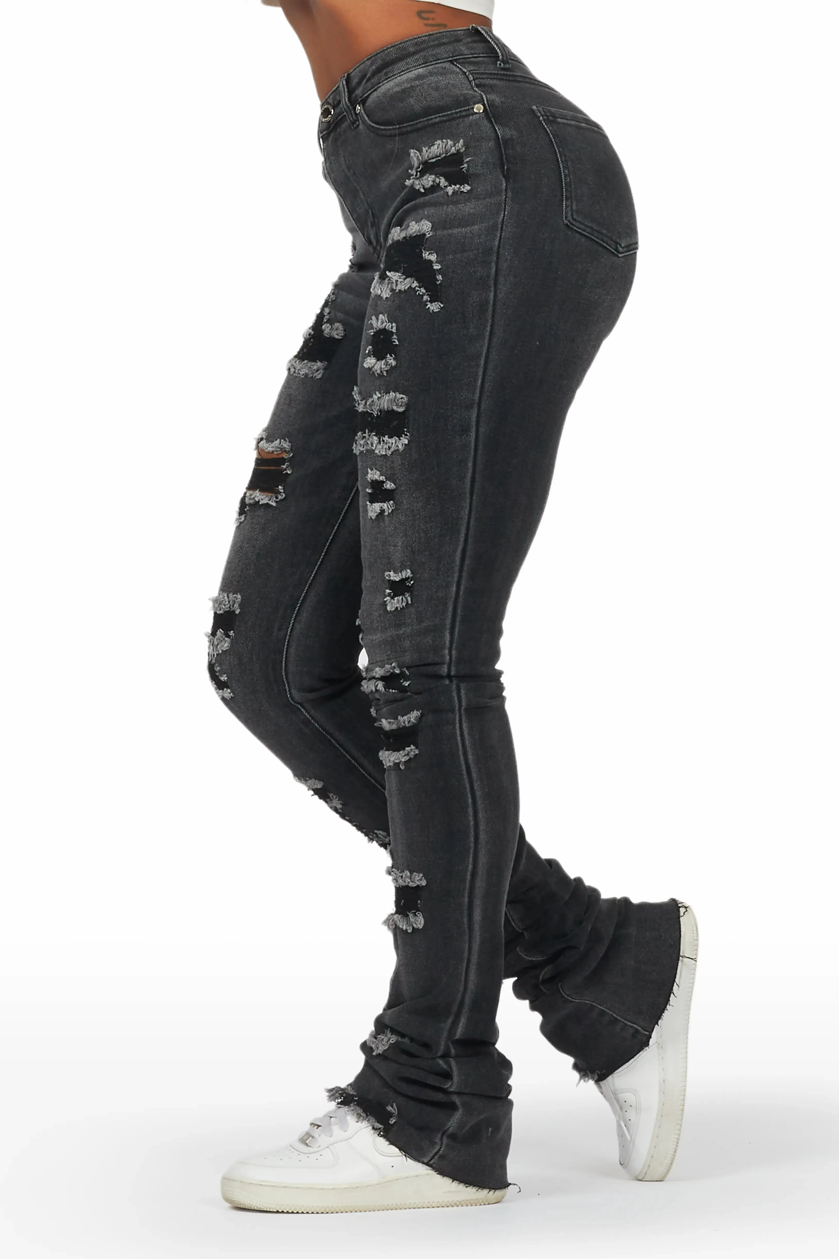 Remy Black Super Stacked Jean sold by Rockstar Original product image thumbnail 3