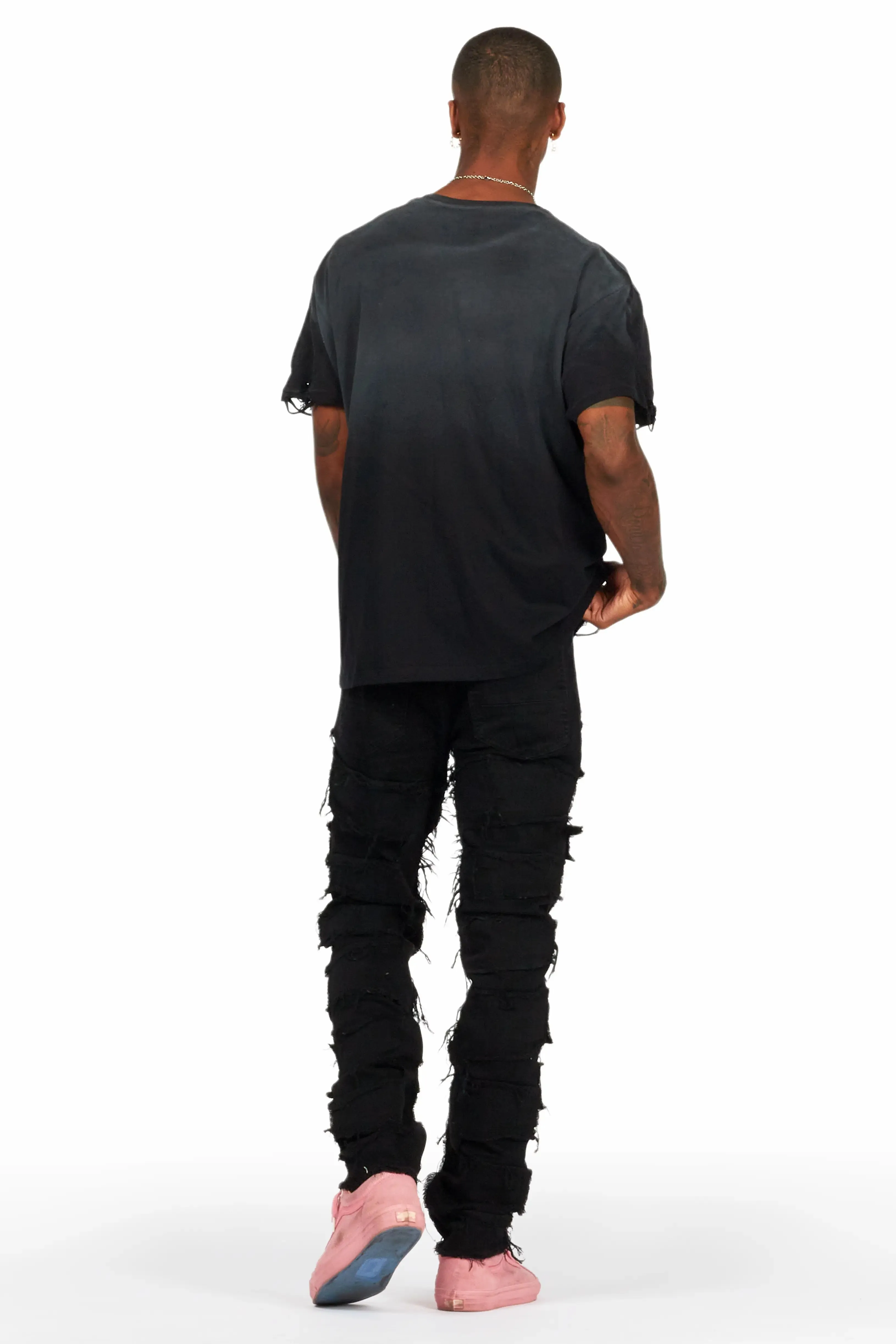 Shake Black Slim Fit Jean sold by Rockstar Original product image thumbnail 5