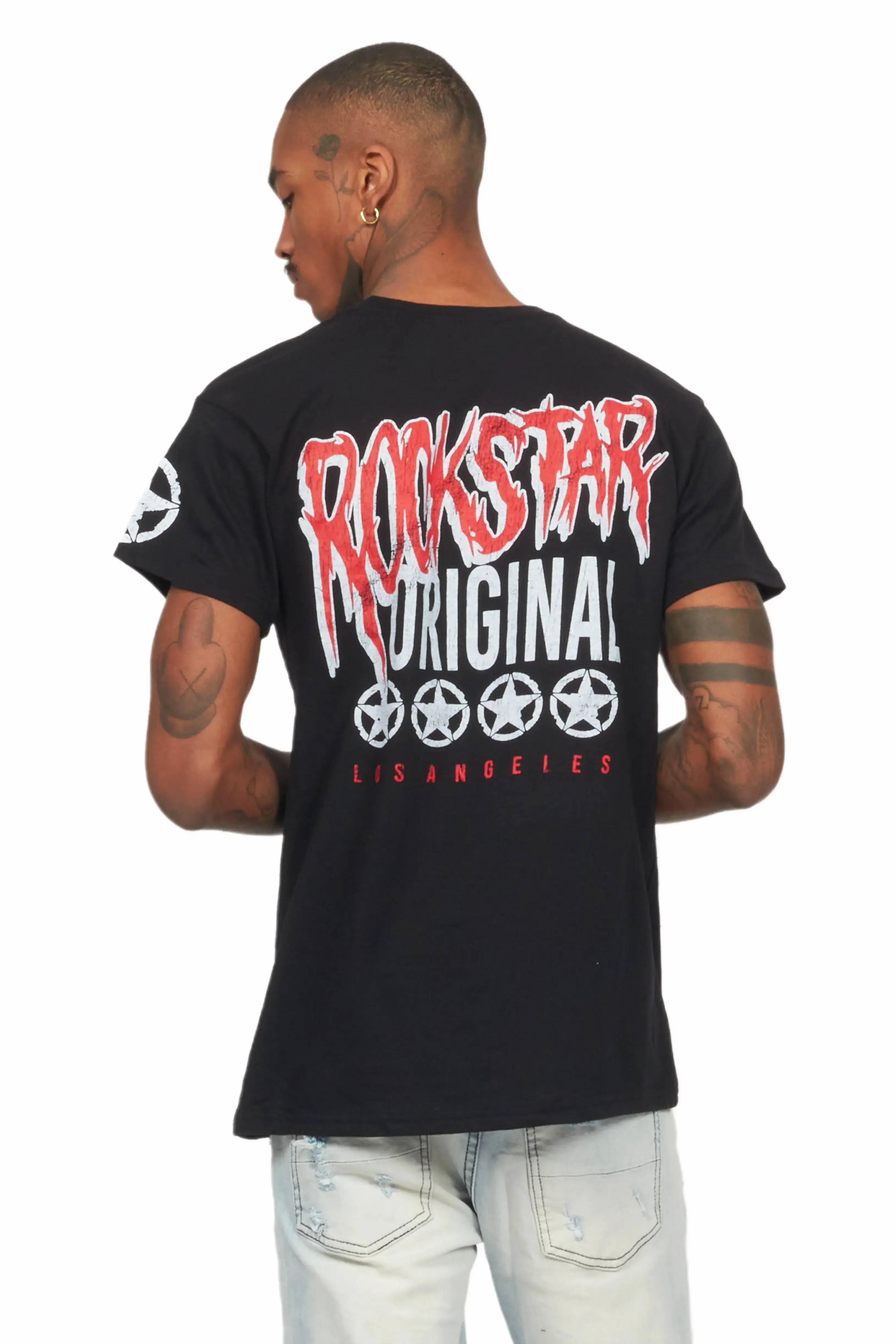 Wizzurd Black Graphic T-Shirt sold by Rockstar Original