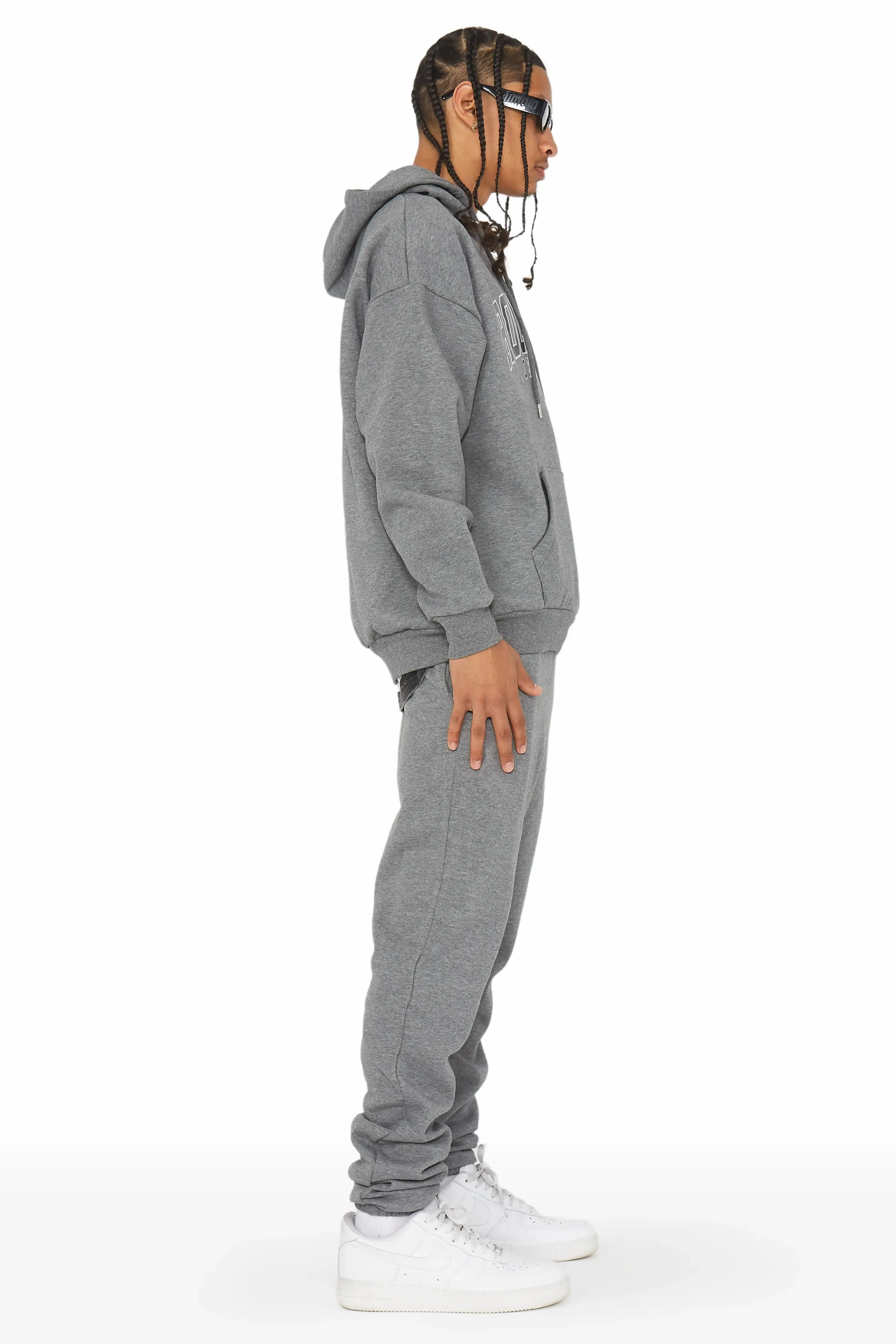 Tobias Vintage Grey Relaxed Fit Track Set sold by Rockstar Original product image thumbnail 3