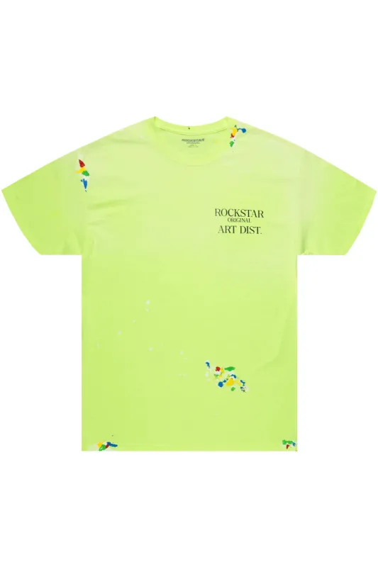 Palmer Neon Yellow Graphic T-Shirt sold by Rockstar Original