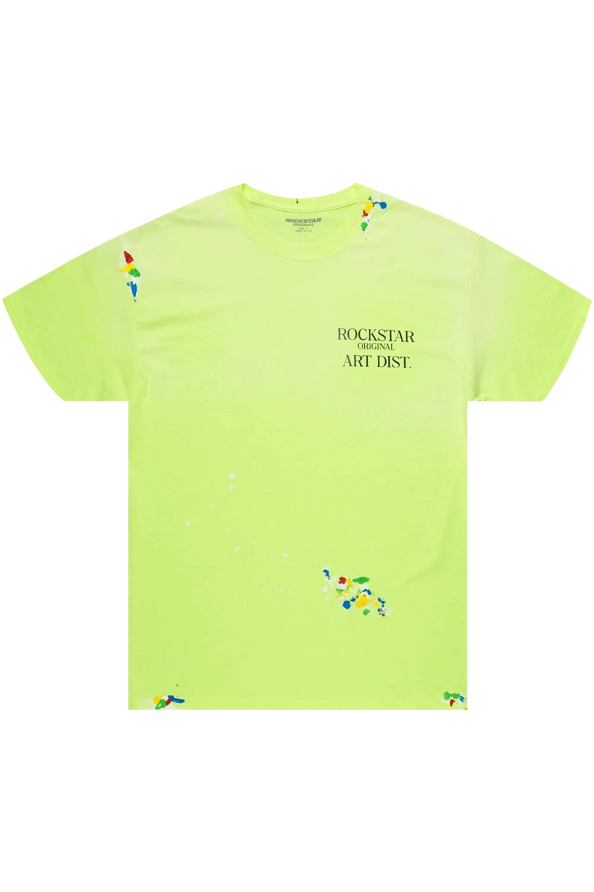 Palmer Neon Yellow Graphic T-Shirt sold by Rockstar Original
