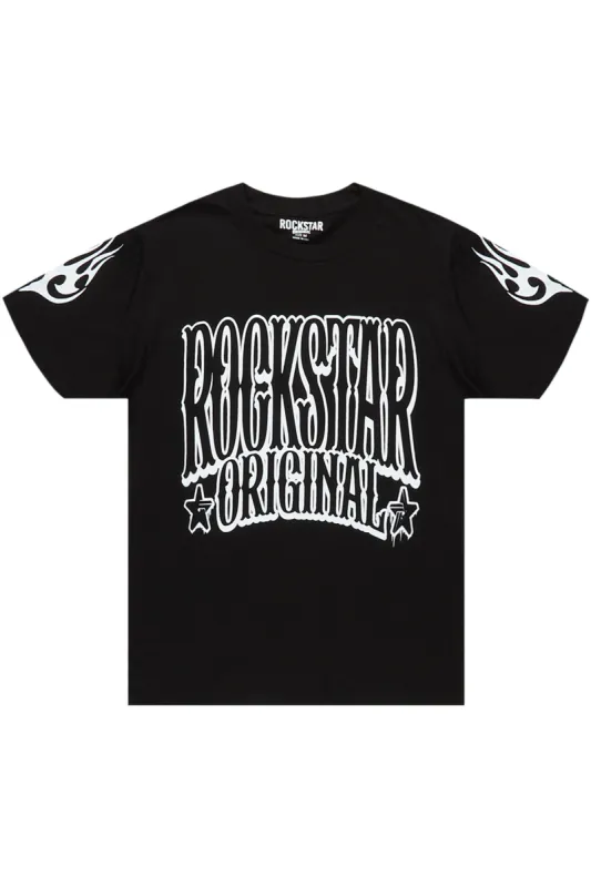 Kidd Ego Black Graphic T-Shirt sold by Rockstar Original