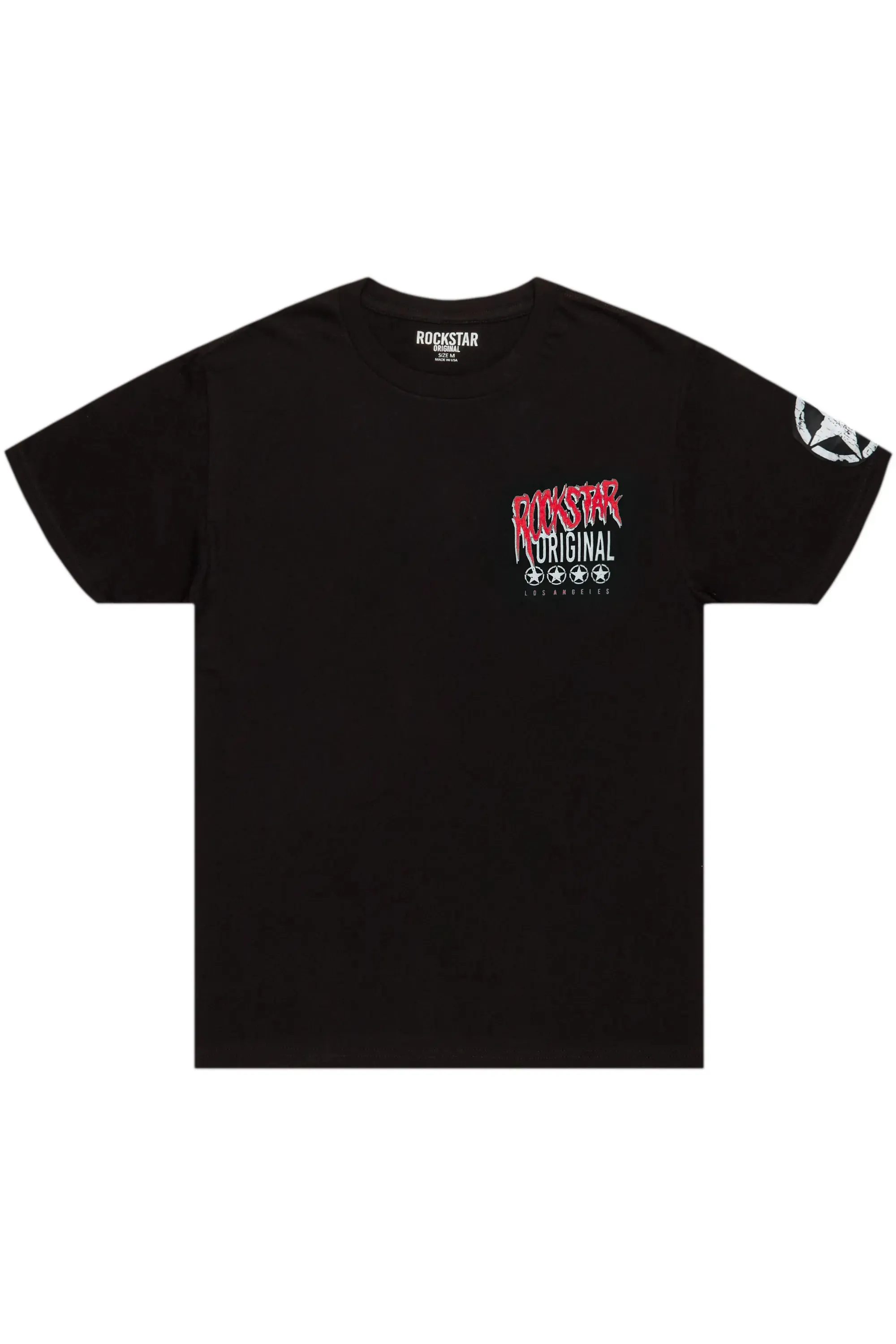 Diandra Black Oversized T-Shirt sold by Rockstar Original product image thumbnail 2