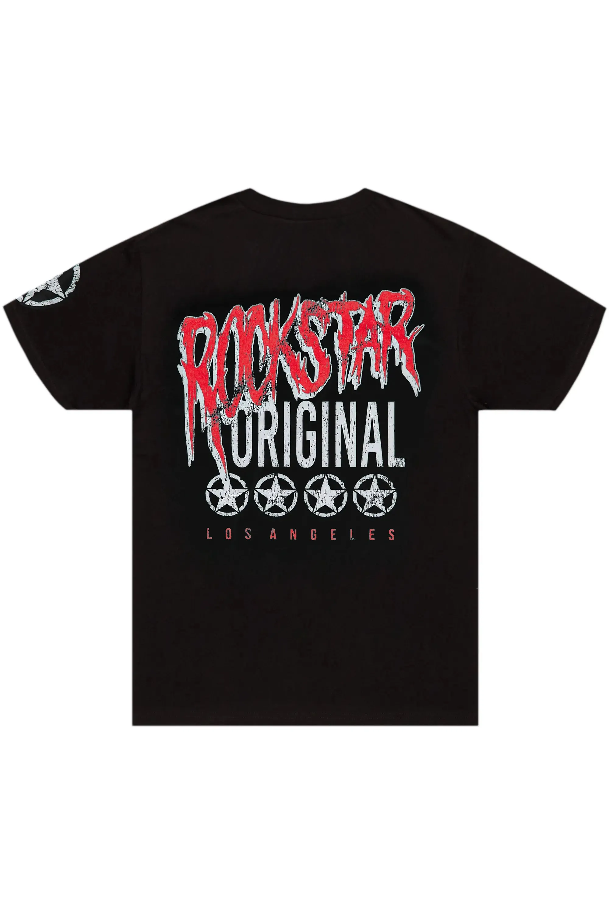 Diandra Black Oversized T-Shirt sold by Rockstar Original product image thumbnail 3