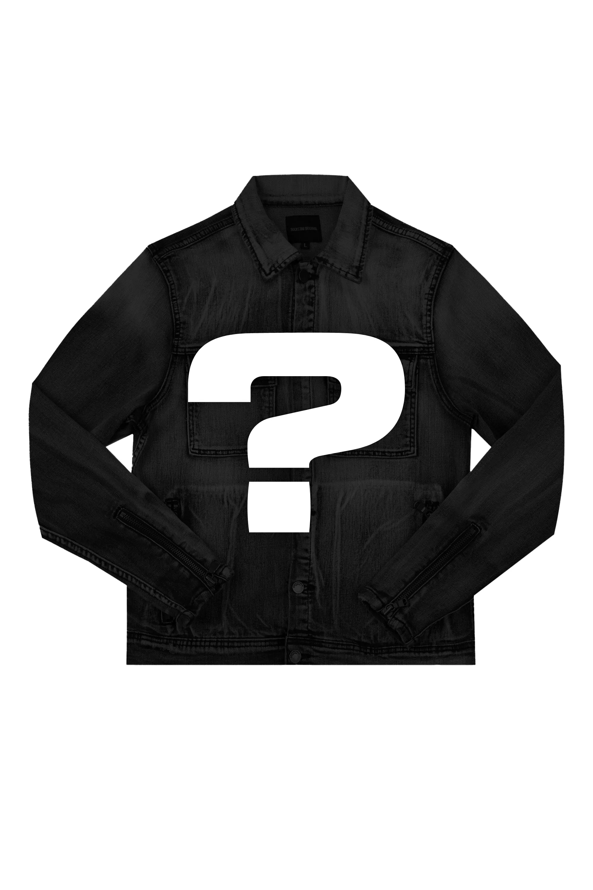 Mens Mystery Denim Jacket sold by Rockstar Original