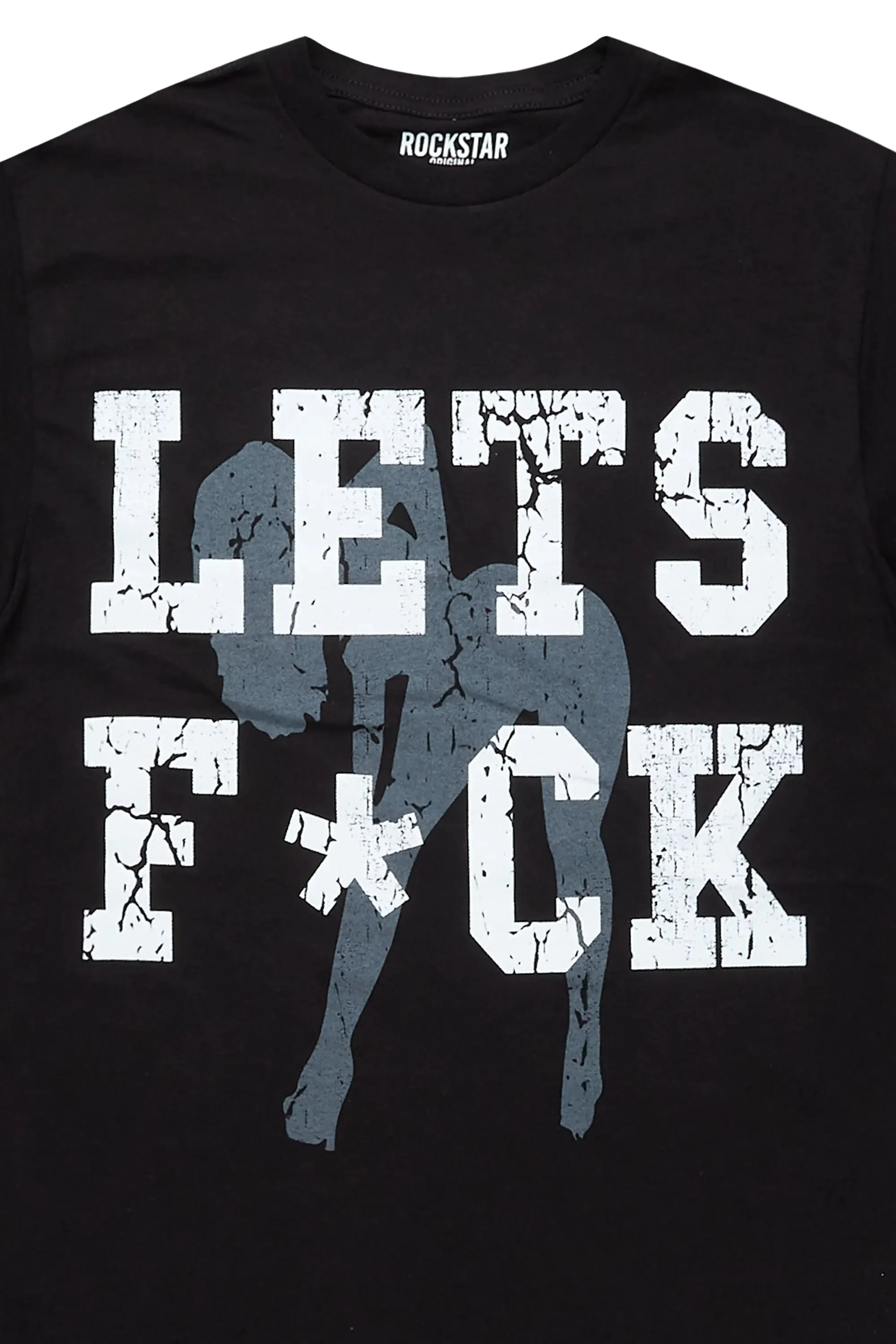 Trilian Black Oversized T-Shirt sold by Rockstar Original product image thumbnail 4