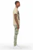 Hard Life Beige T-Shirt Slim Fit Cargo Jean Bundle sold by Rockstar Original