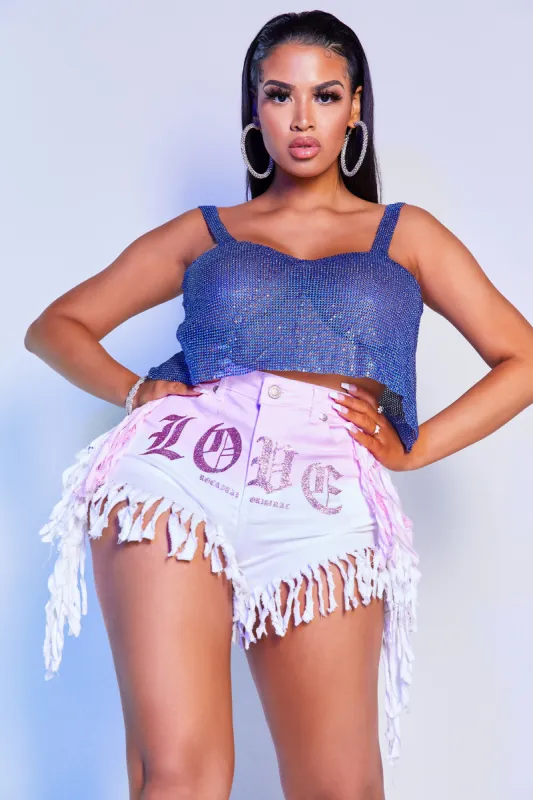 Zippy Chainmetal Tank-Blue sold by Rockstar Original