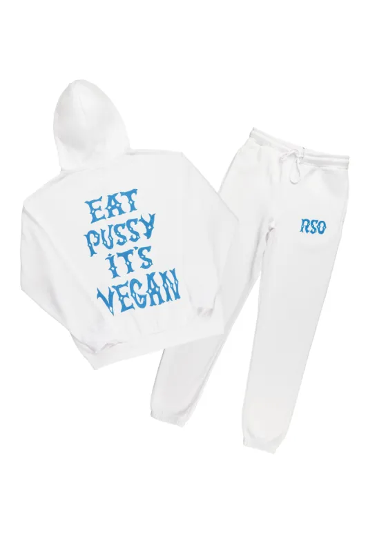 Posse White/Blue Hoodie Trackset sold by Rockstar Original