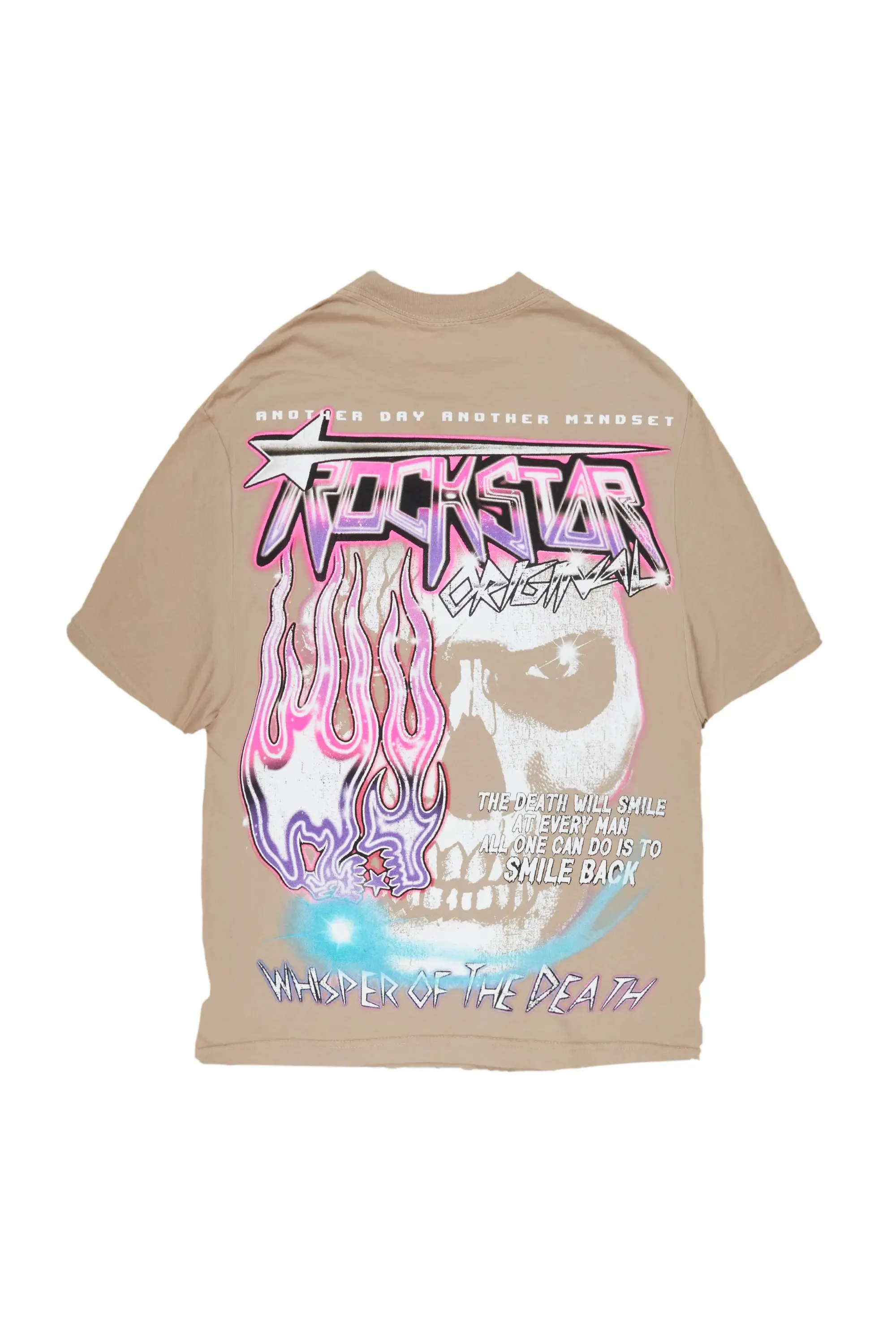 Krog Oatmeal Oversized Graphic T-Shirt sold by Rockstar Original product image thumbnail 5